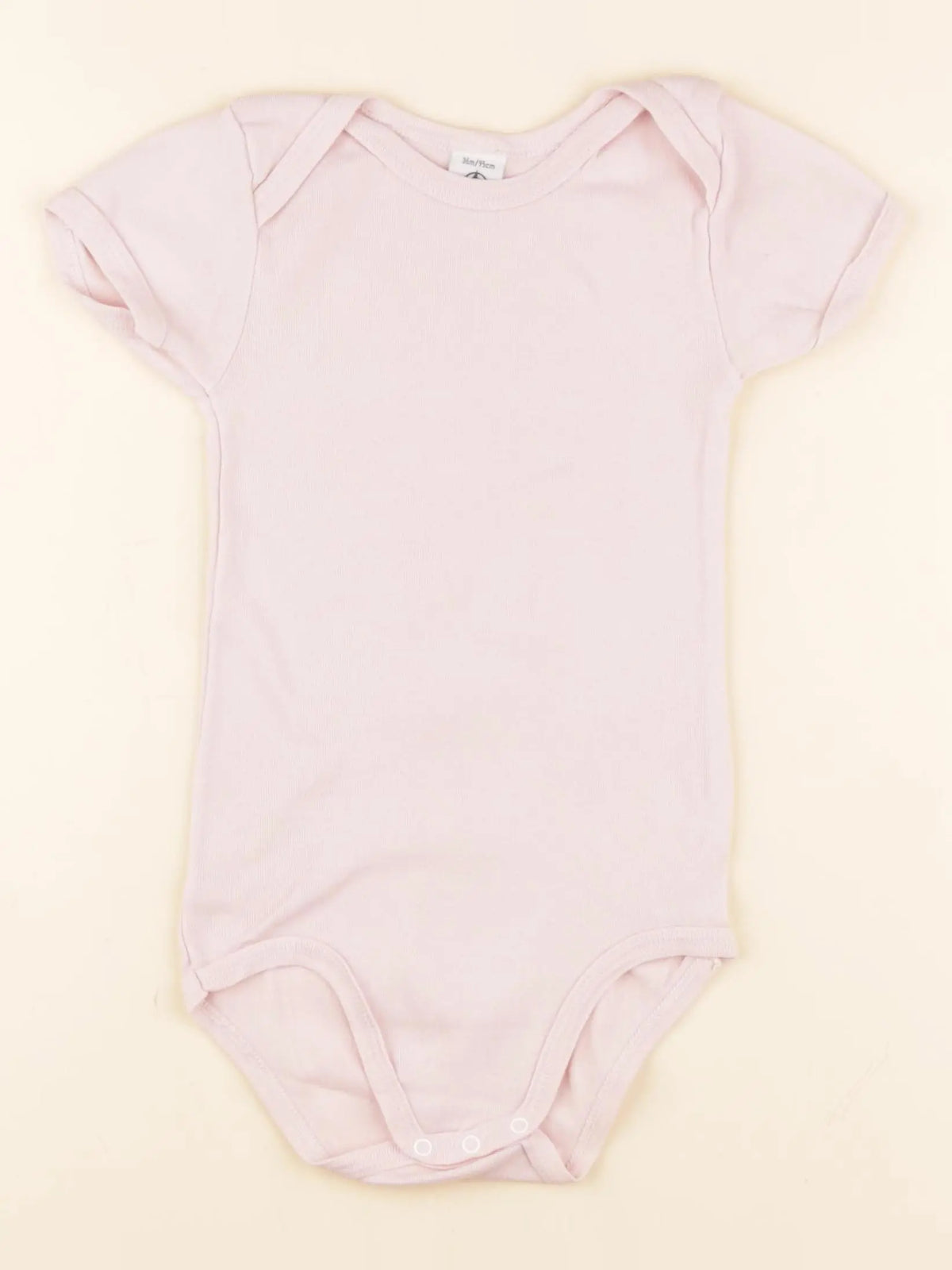 Petit Bateau - body rose - 36 mois