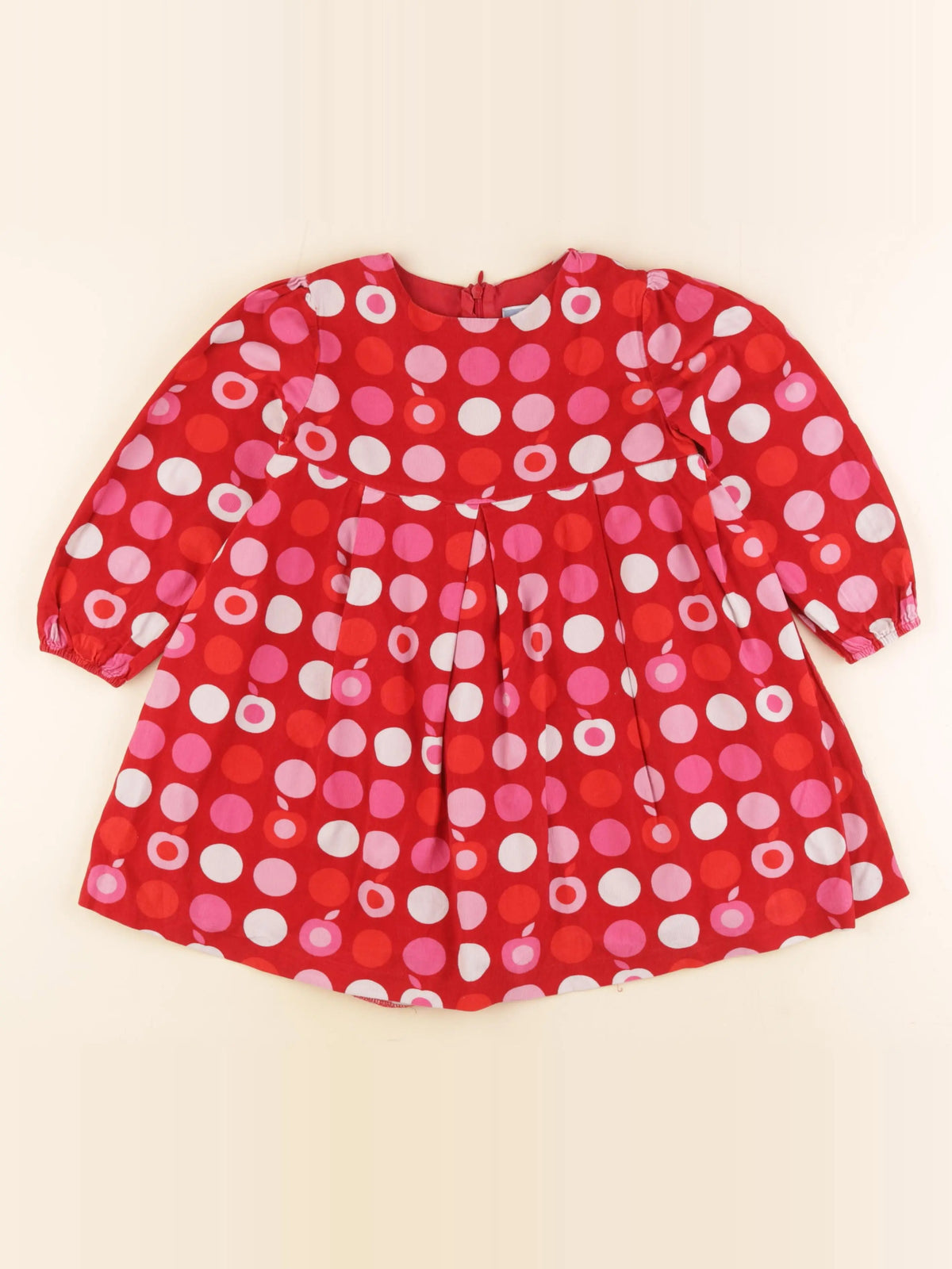Jacadi - robe rouge, rose - 6 ans