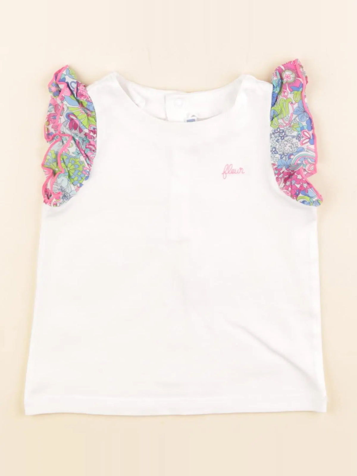 Jacadi - tee-shirt blanc - 24 mois