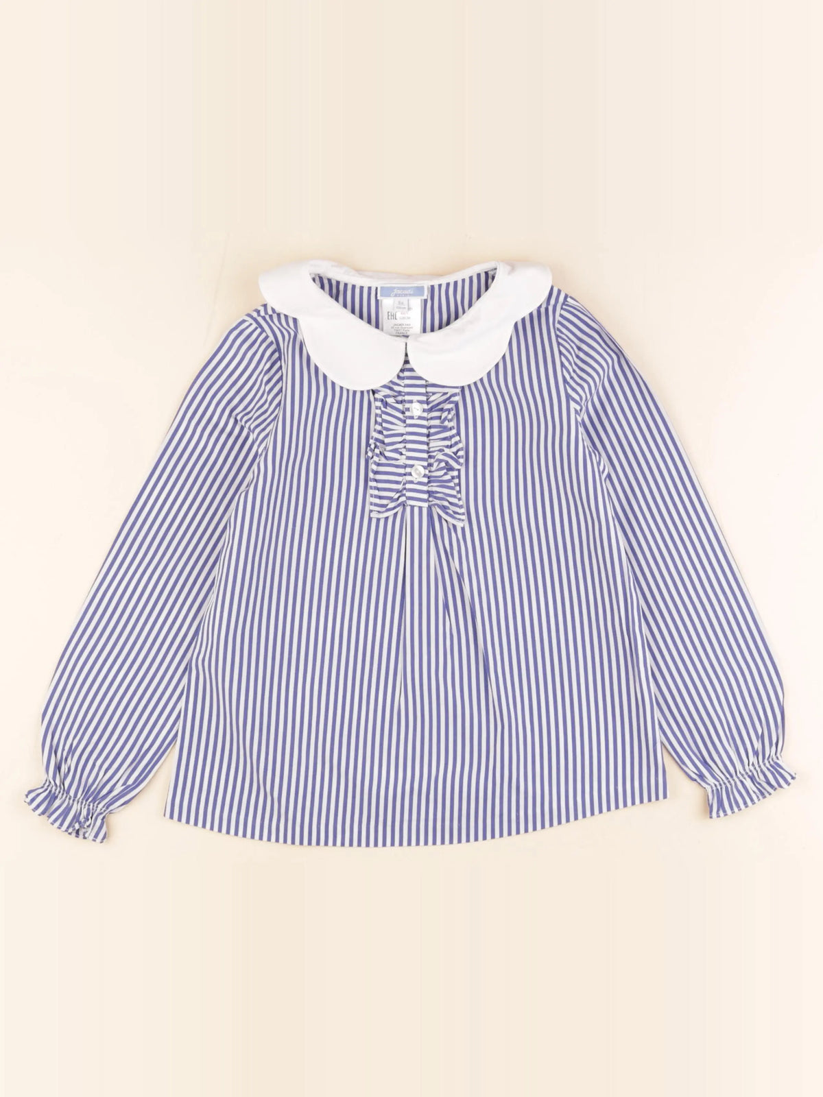 Jacadi - blouse bleu - 8 ans
