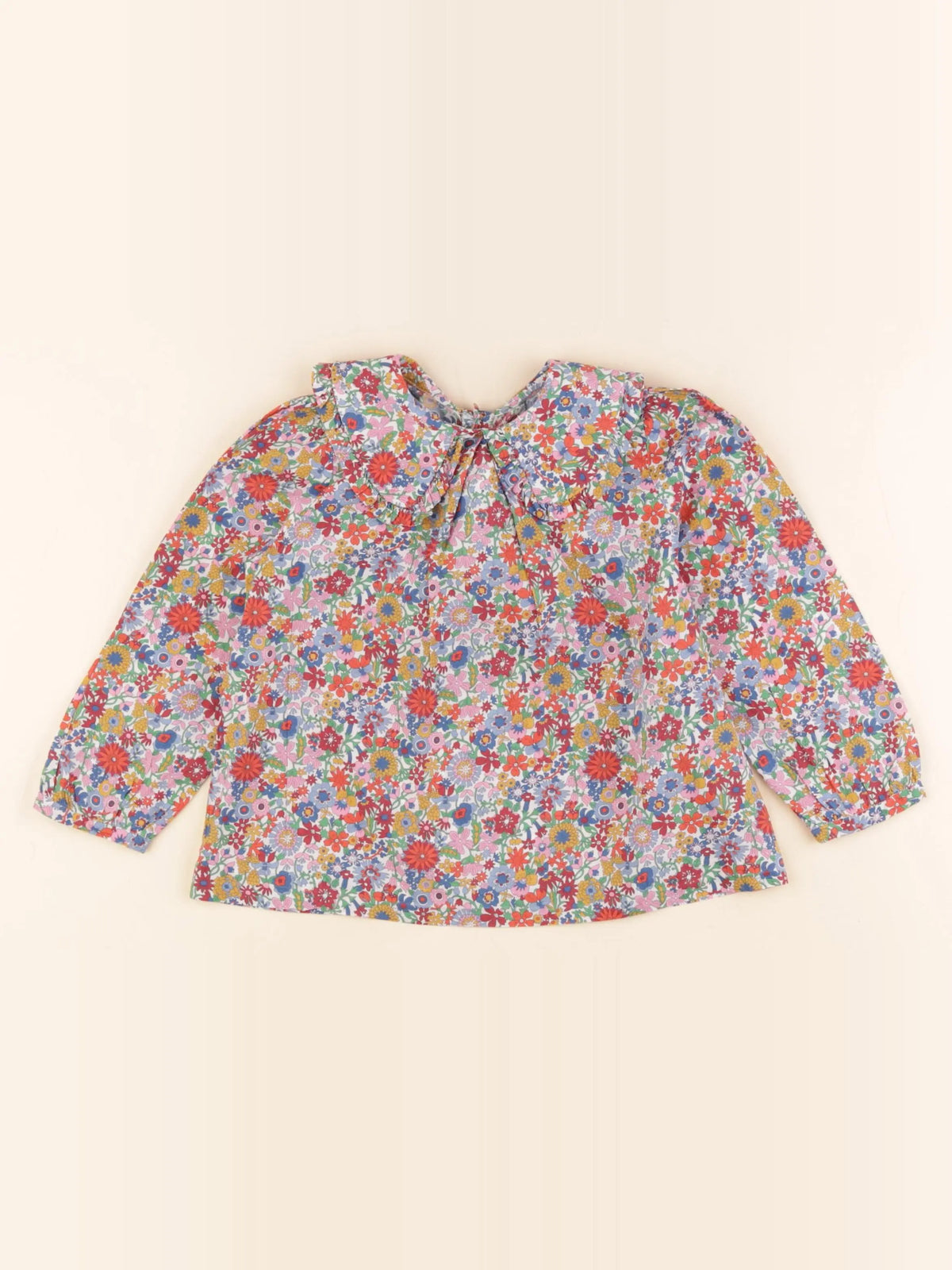 Jacadi - blouse liberty multicolore - 3 ans