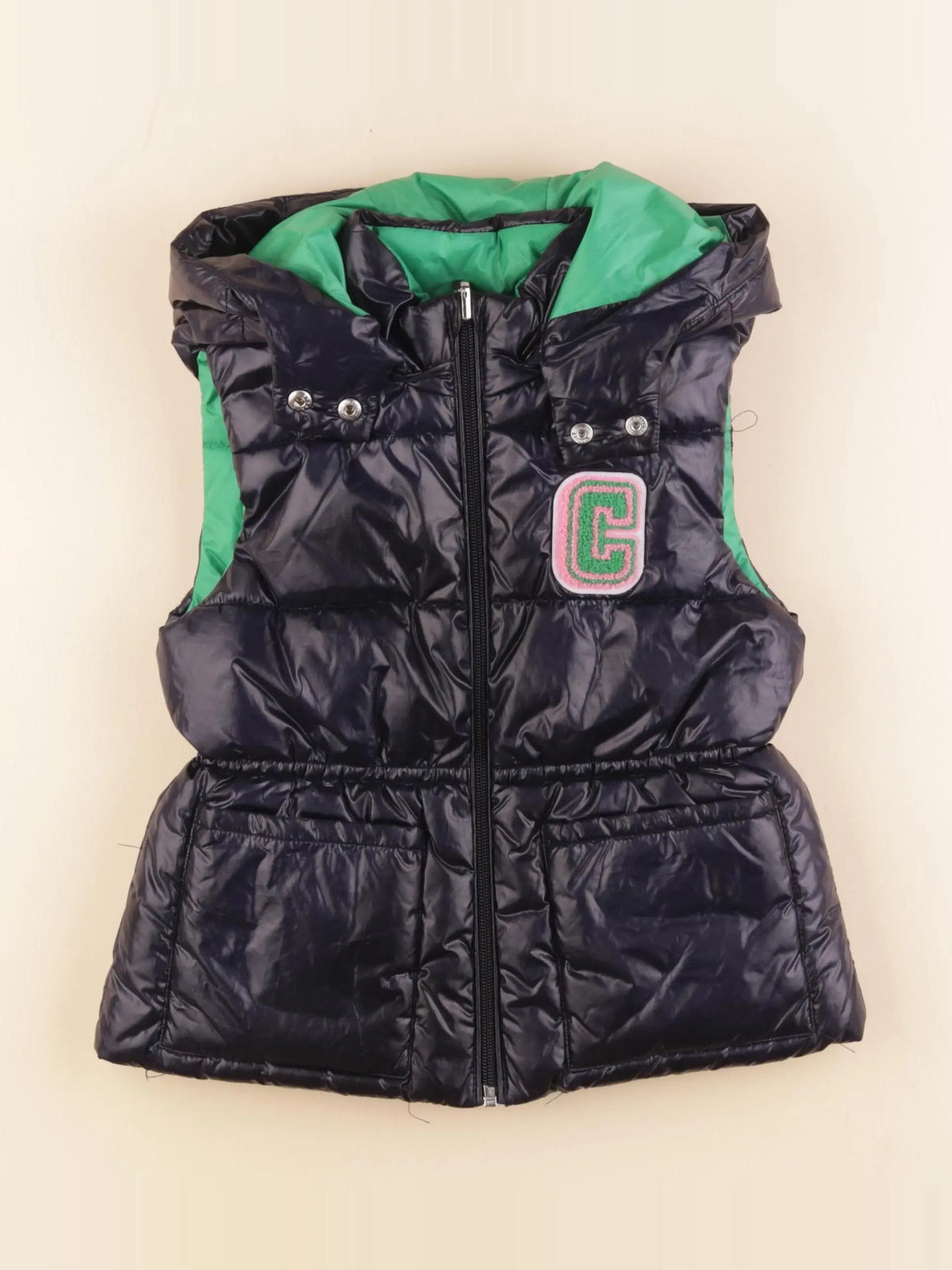 Jacadi - doudoune bleu, vert - 6 ans