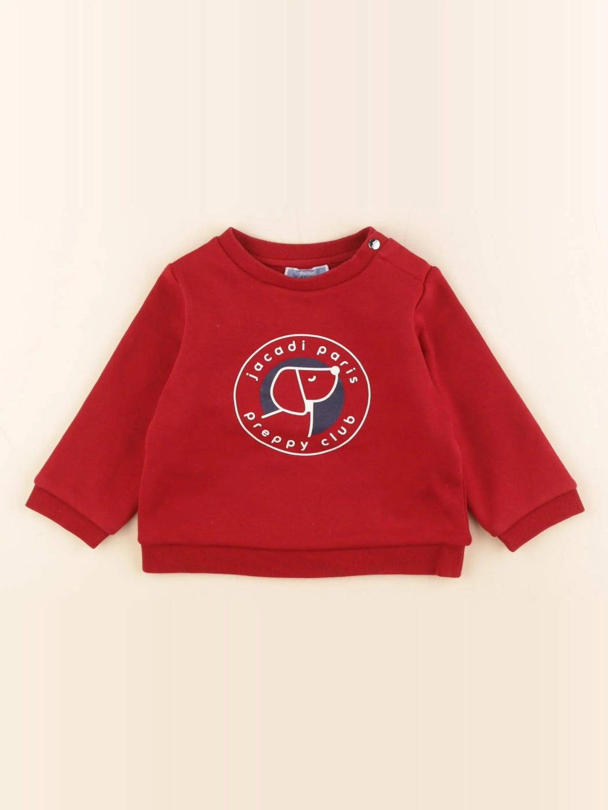 Jacadi - sweat rouge - 18 mois