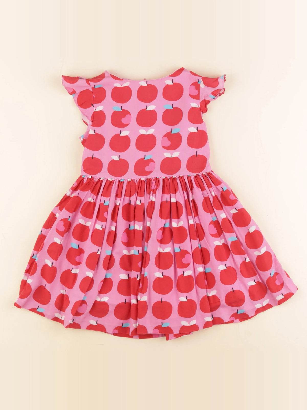 Jacadi - robe rose, rouge - 4 ans