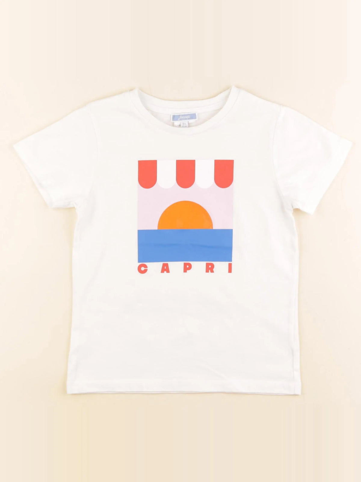 Jacadi - tee-shirt blanc - 6 ans