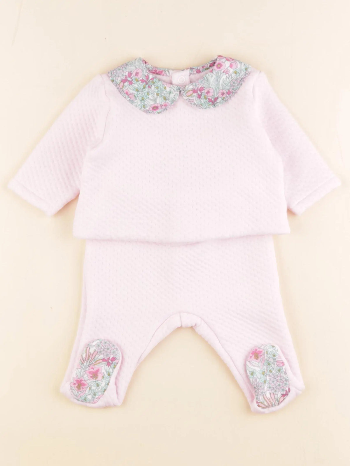 Jacadi - ensemble rose - 6 mois