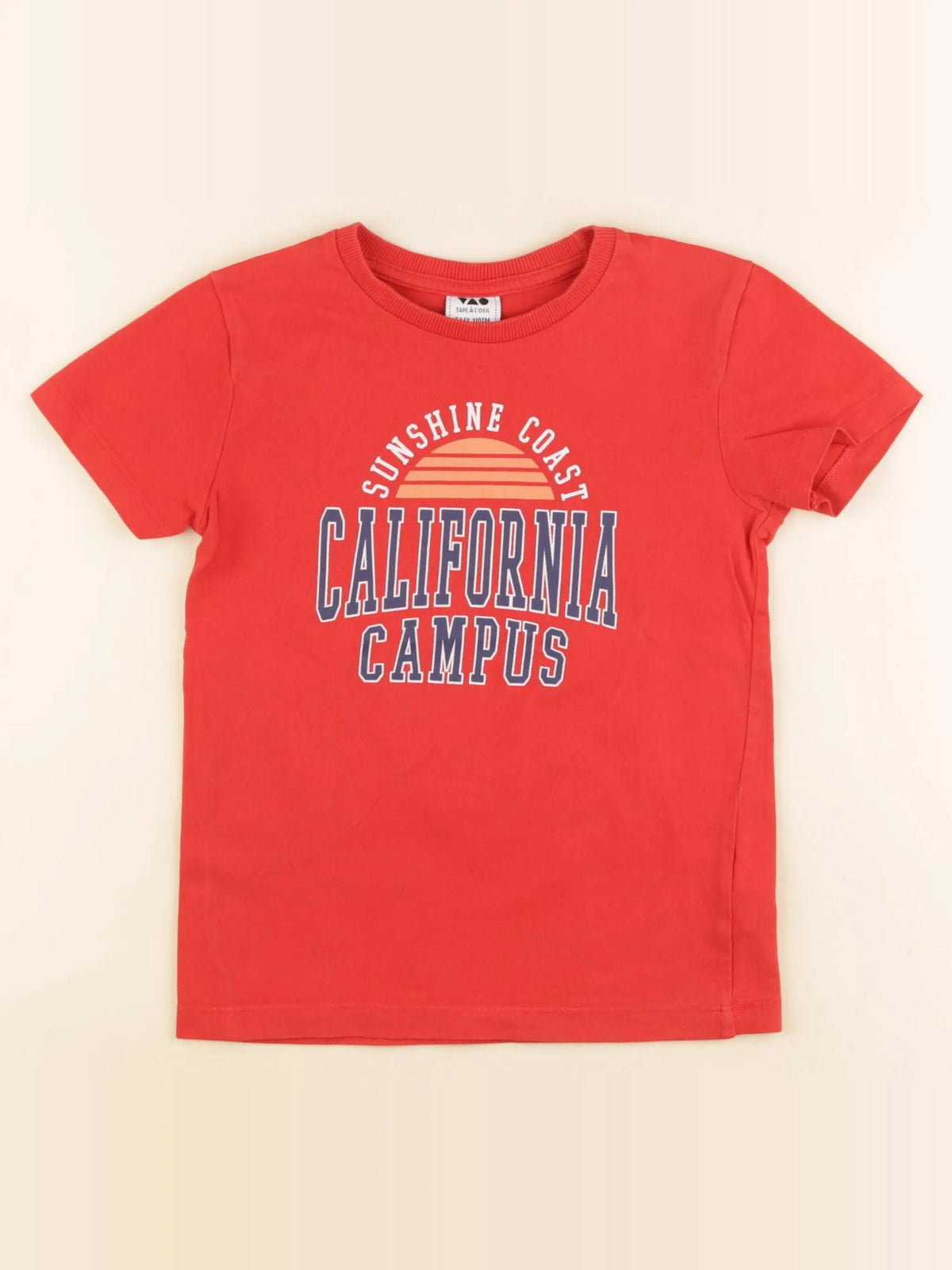 Tape à l'oeil - tee-shirt rouge - 5 ans