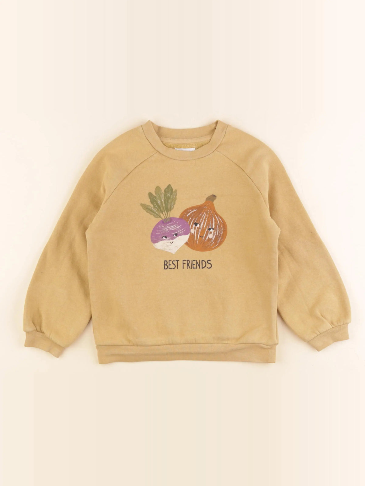 Vertbaudet - sweat jaune - 5 ans