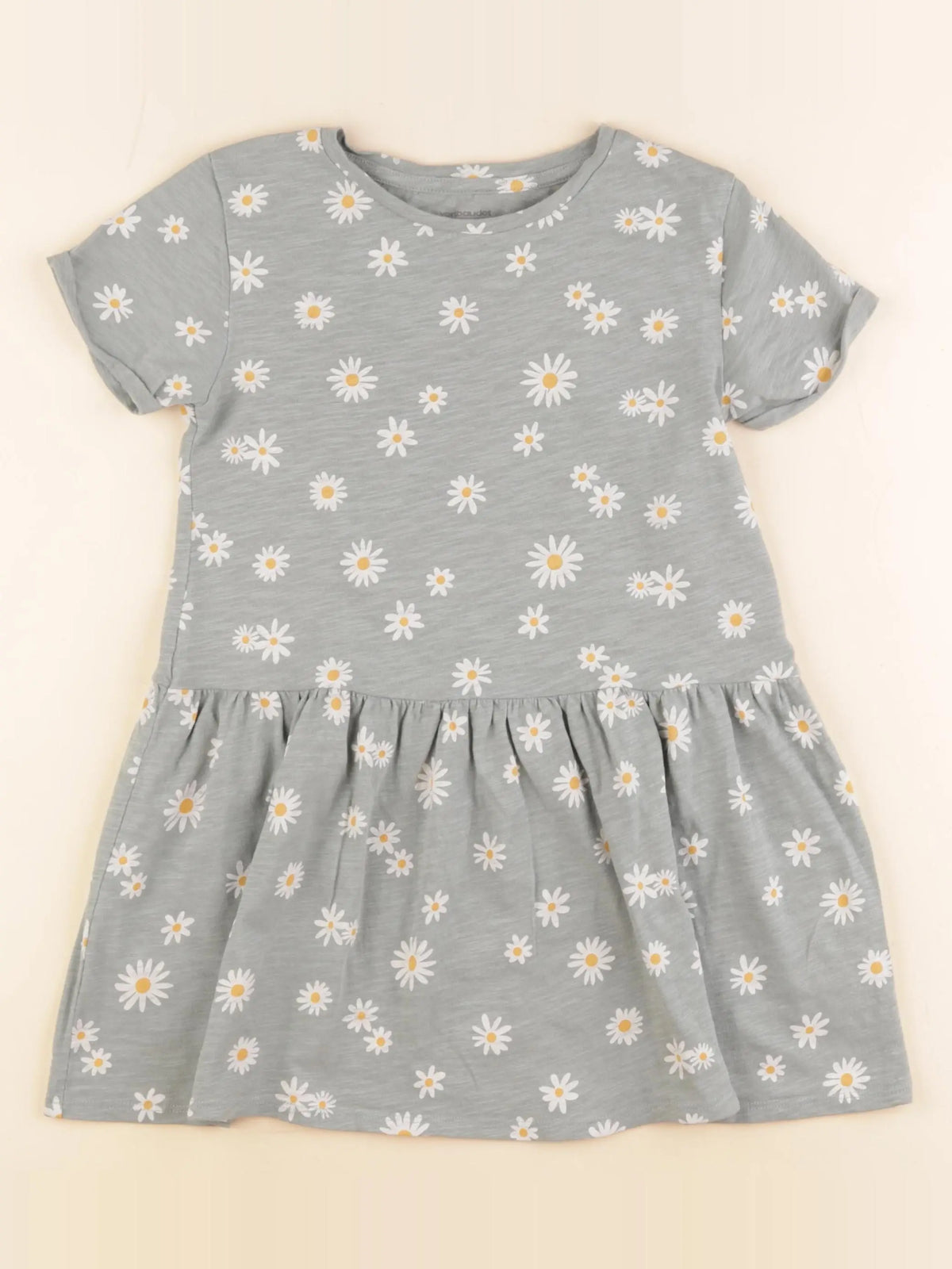 Vertbaudet - robe vert - 6 ans