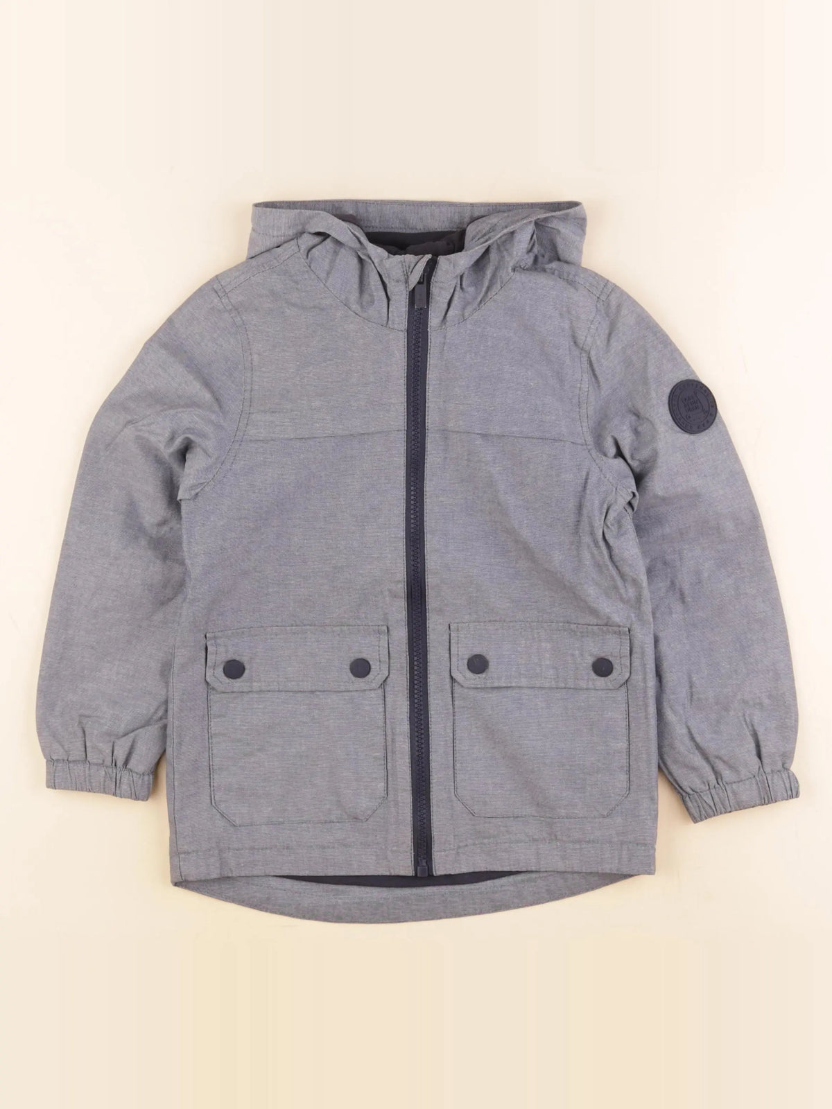 Vertbaudet - coupe-vent bleu - 5 ans