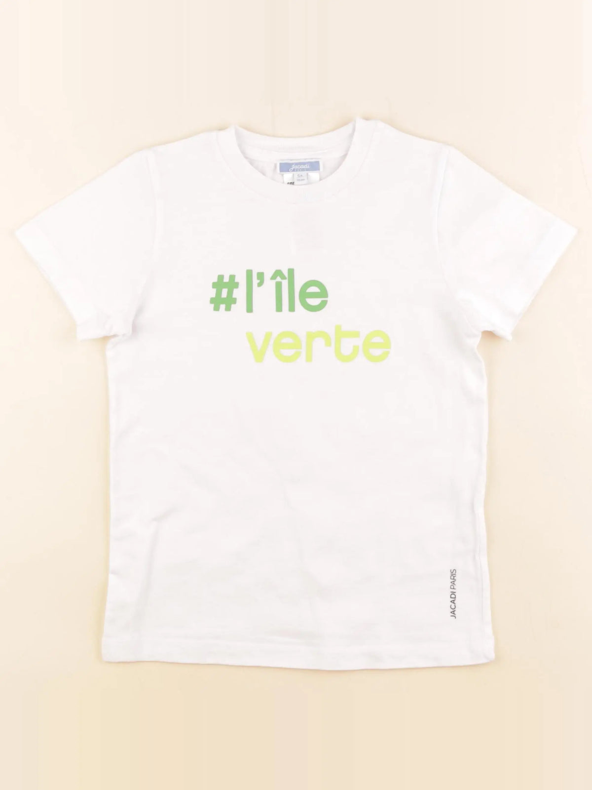 Jacadi - tee-shirt blanc - 6 ans