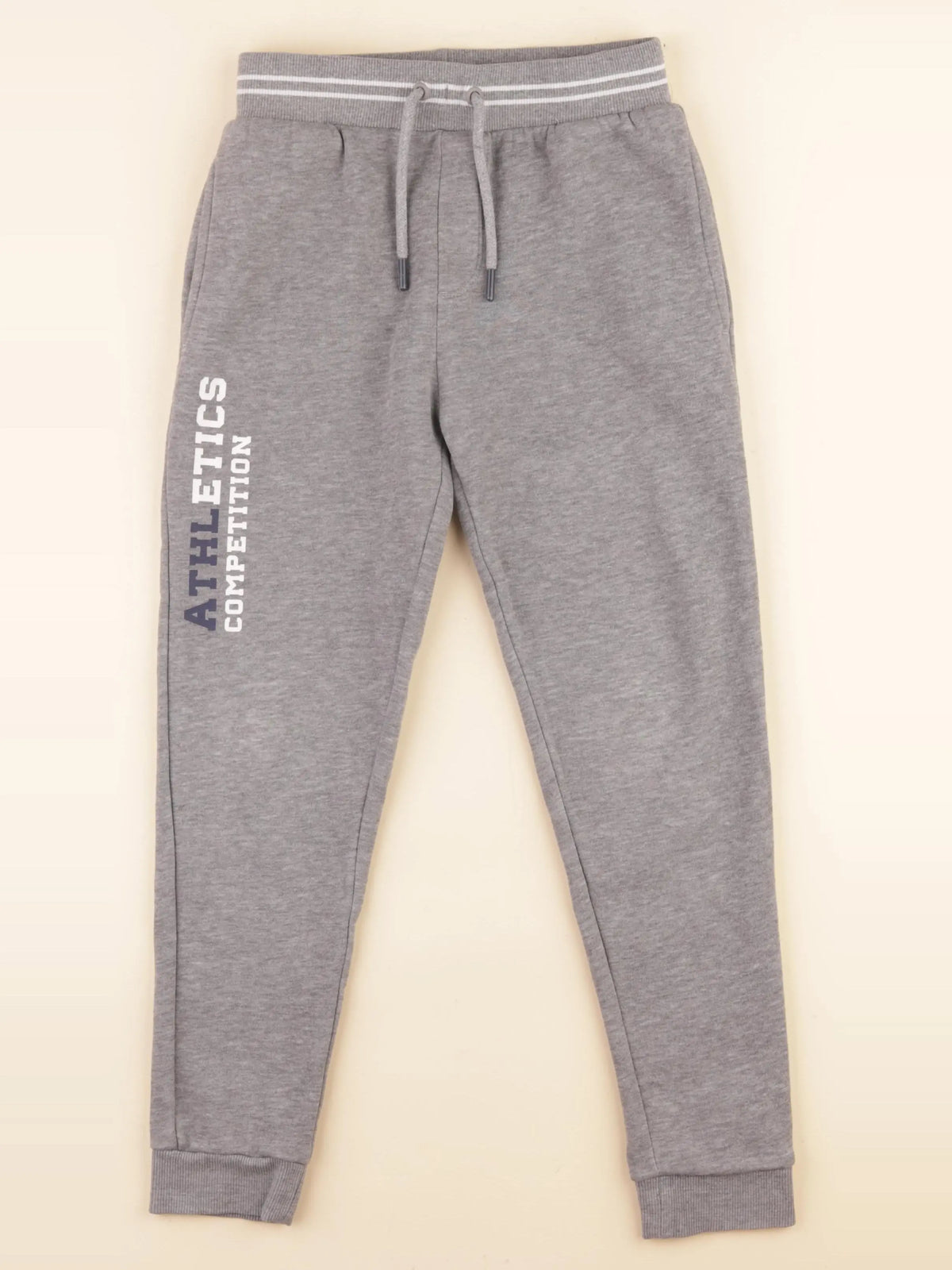Vertbaudet - jogging gris - 8 ans