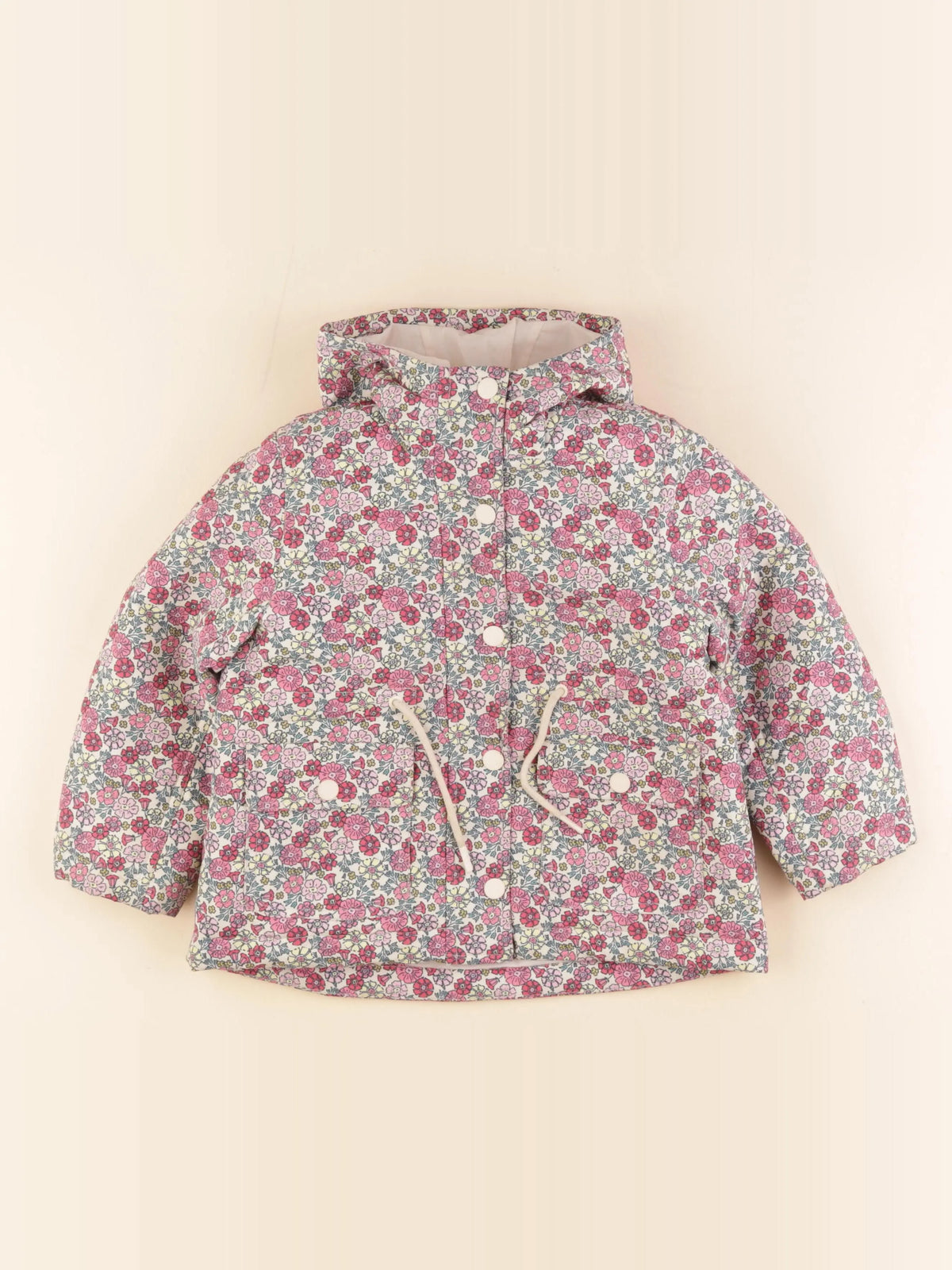 Vertbaudet - manteau rose - 5 ans