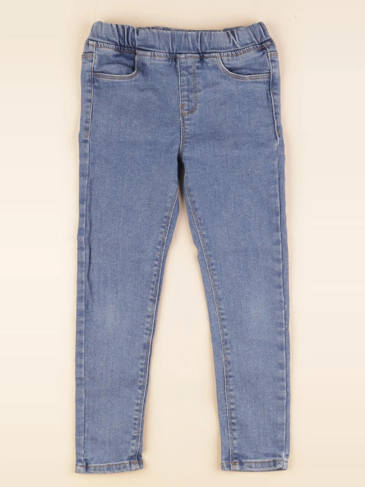 Vertbaudet - jegging bleu - 6 ans
