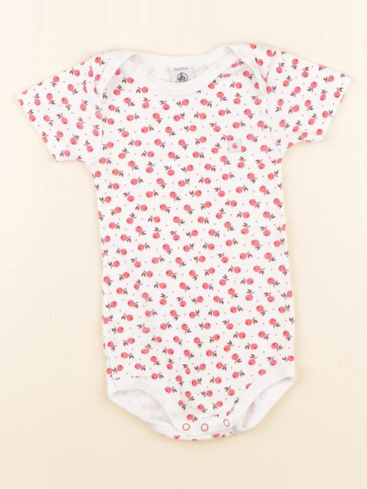 Petit Bateau - body multicolore - 12 mois