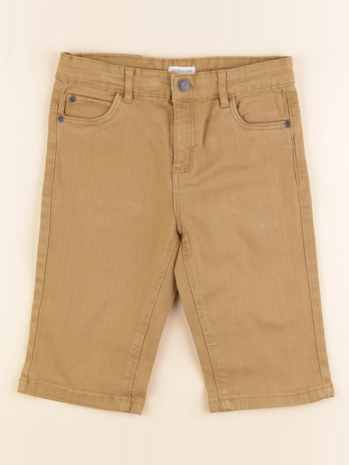 Vertbaudet - short marron - 9 ans
