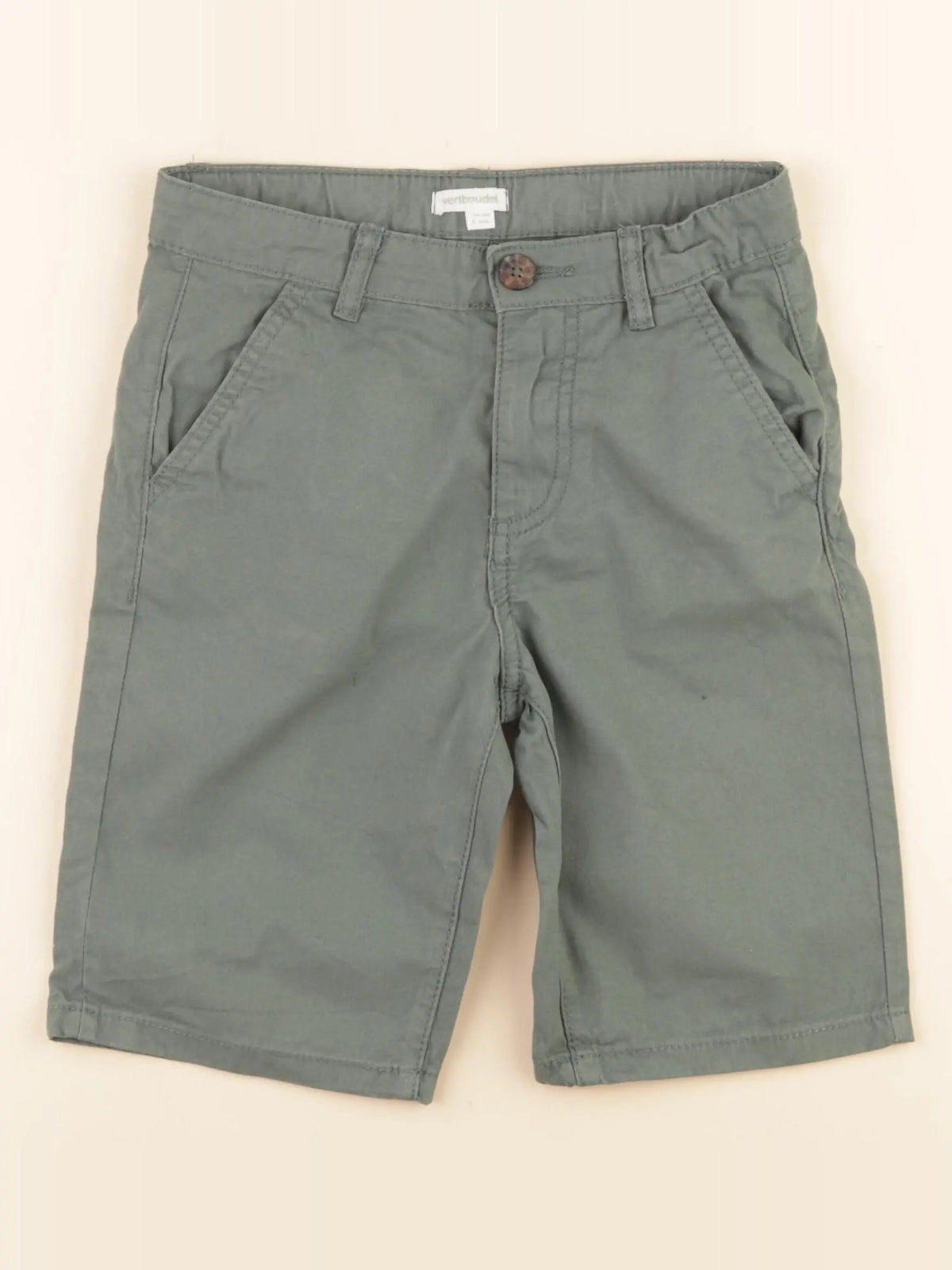 Vertbaudet - short vert - 9 ans