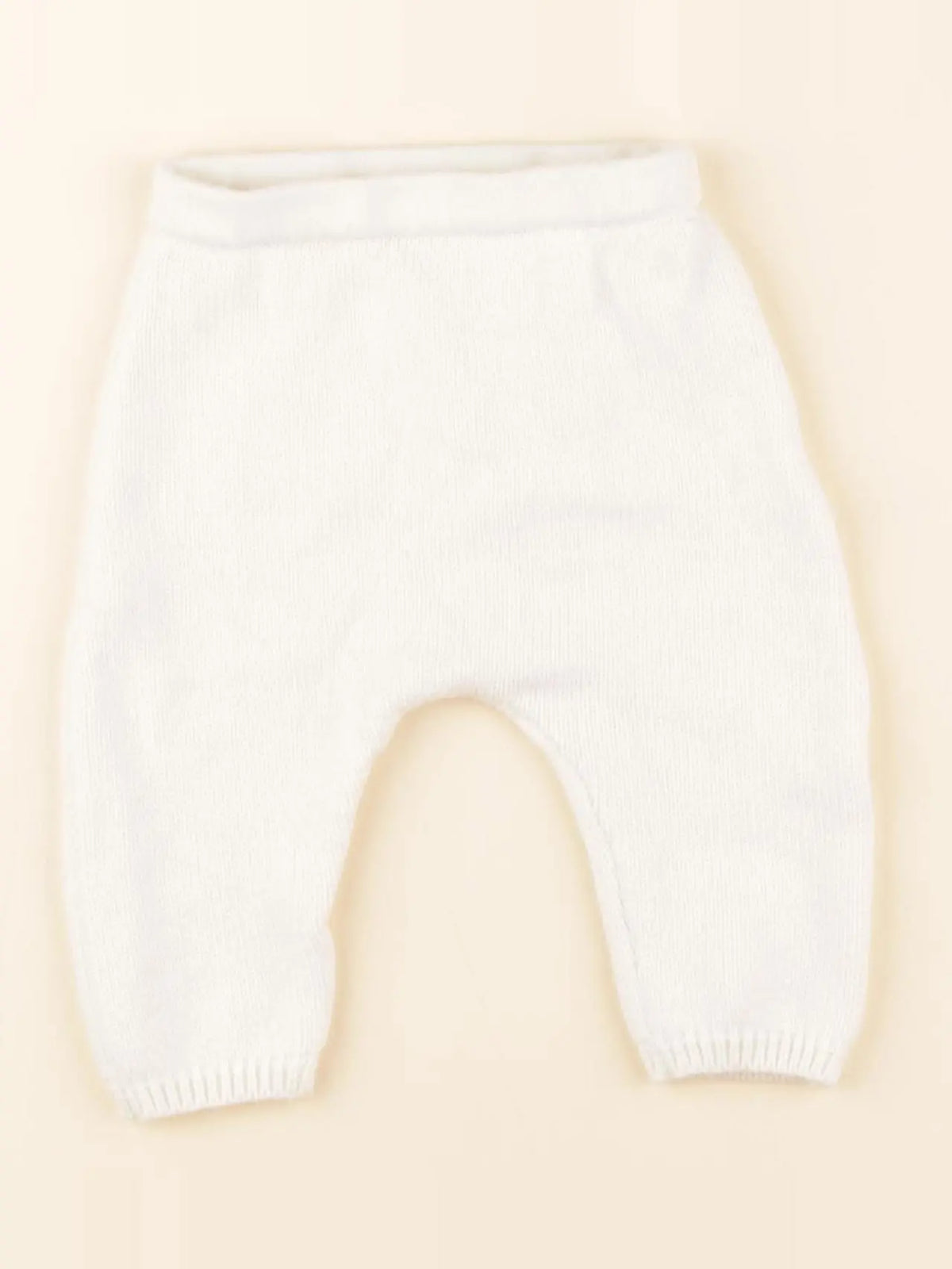 Petit Bateau - sarouel beige - 3 mois