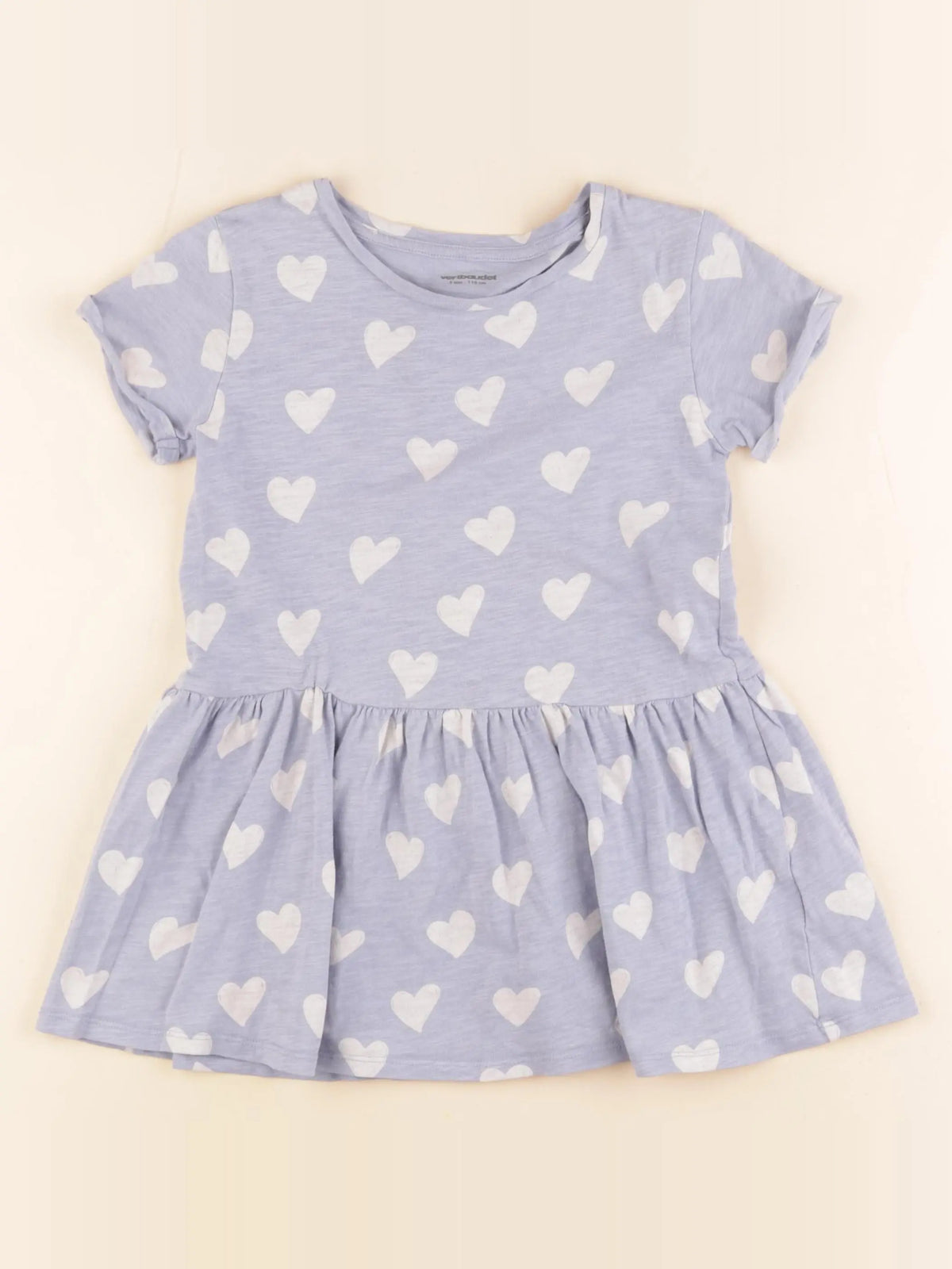 Vertbaudet - robe bleu - 5 ans