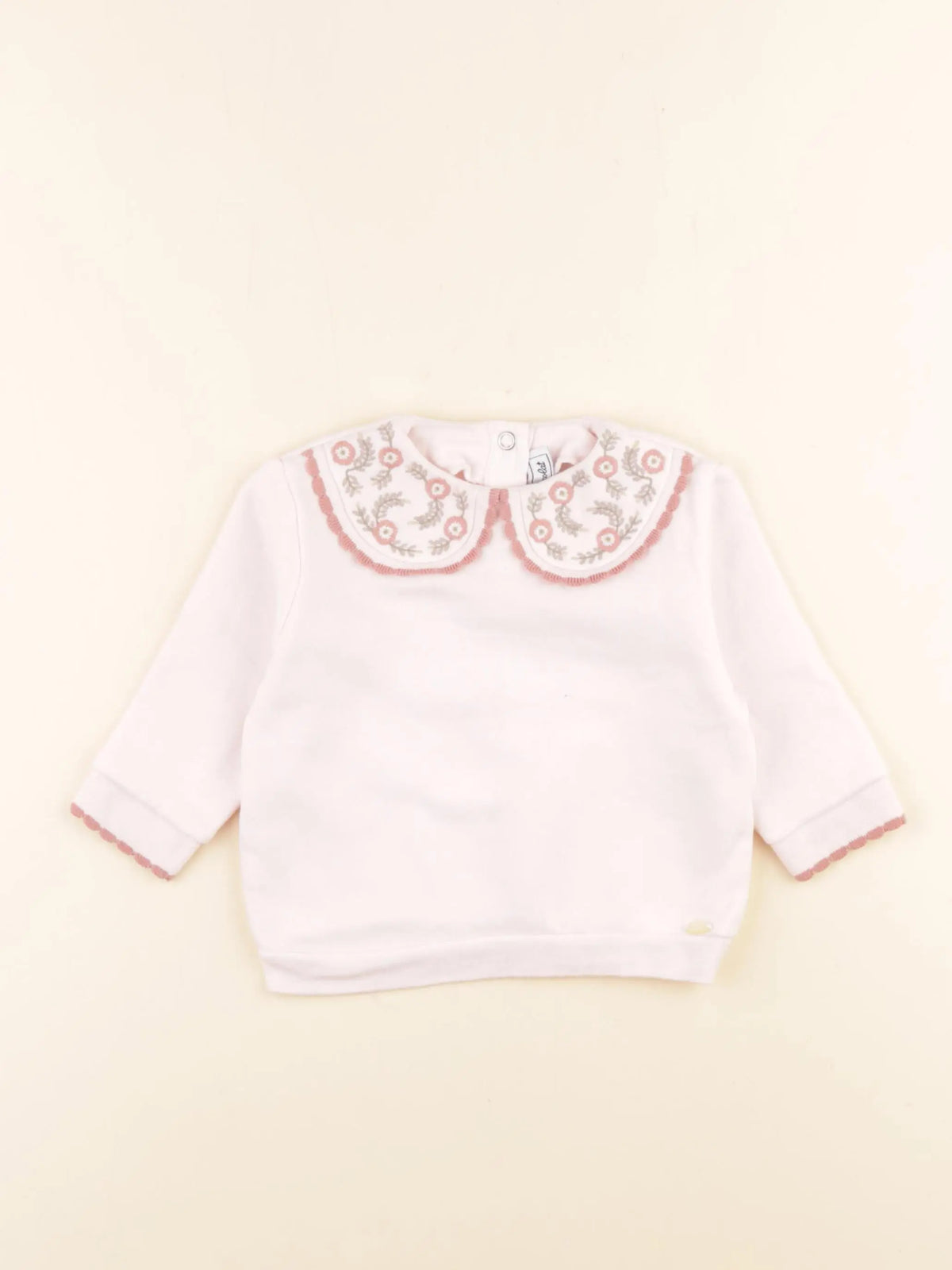 Tartine & Chocolat - sweat rose - 1 an