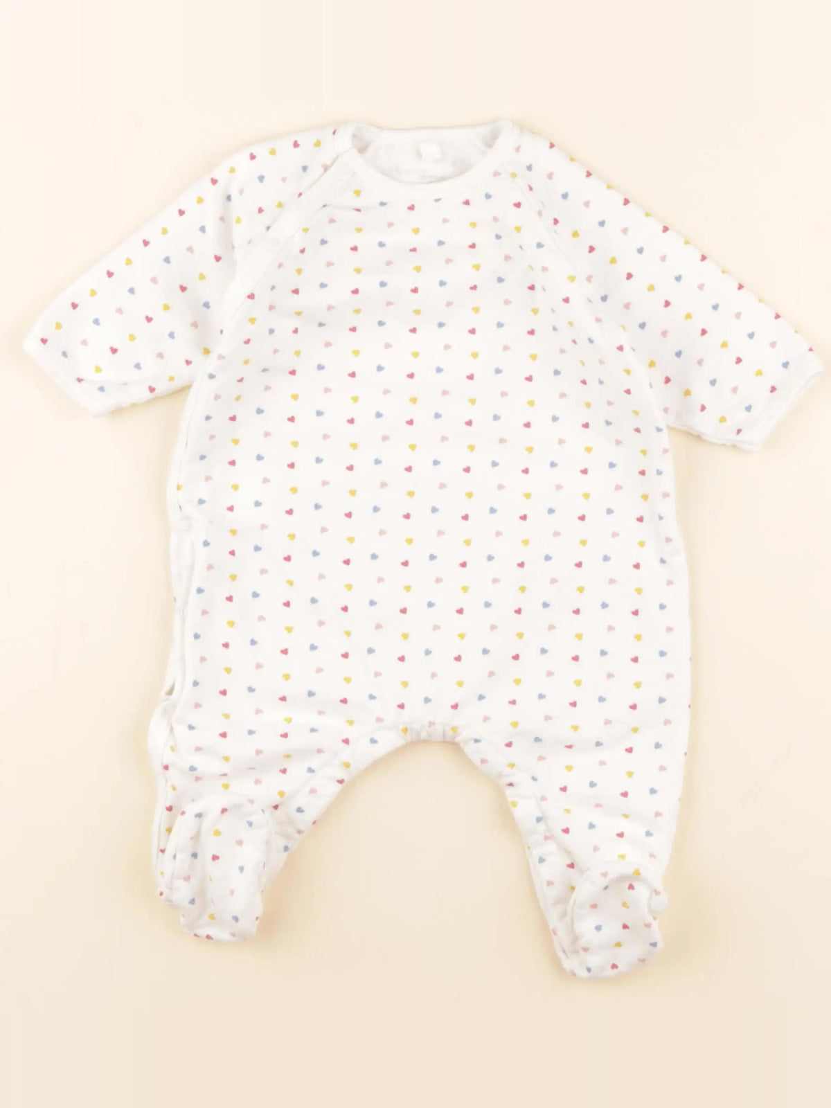 Petit Bateau - pyjama coton multicolore - 3 mois