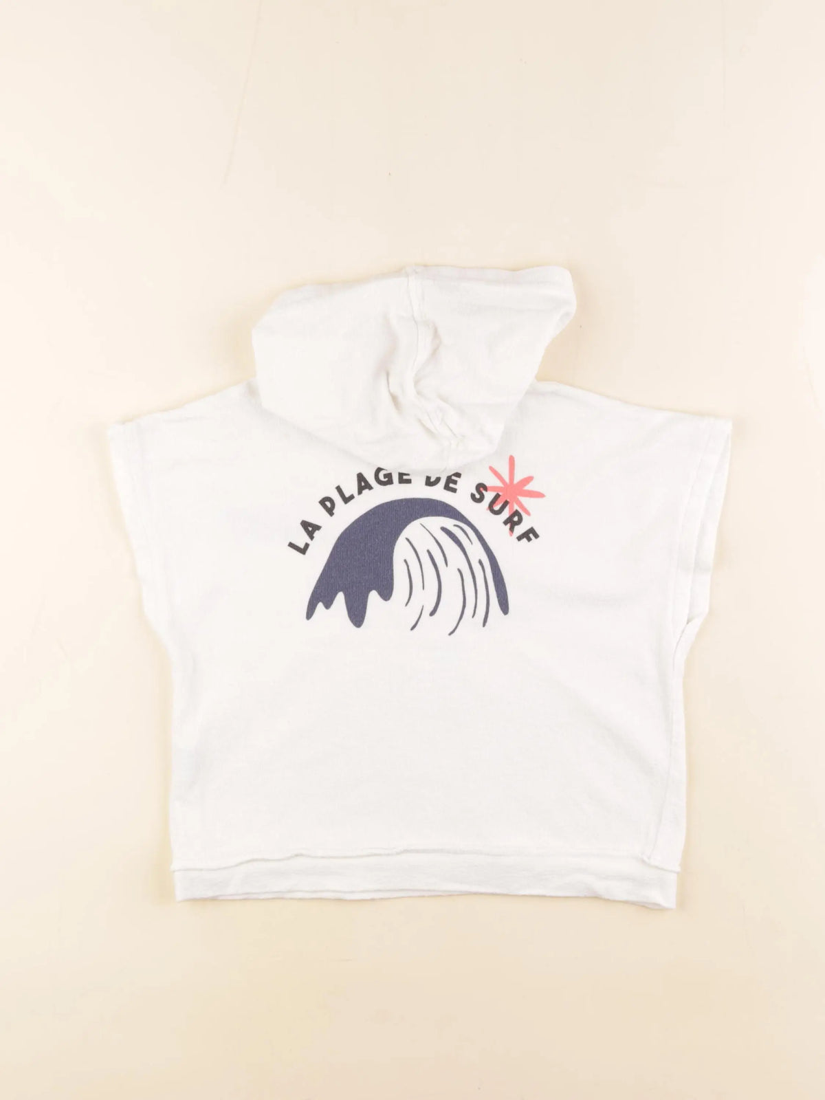 Zara - tee-shirt imprimé au dos blanc - 18/24 mois