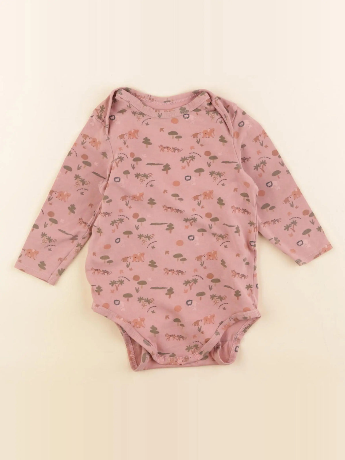 Tape à l'oeil - body rose - 18 mois