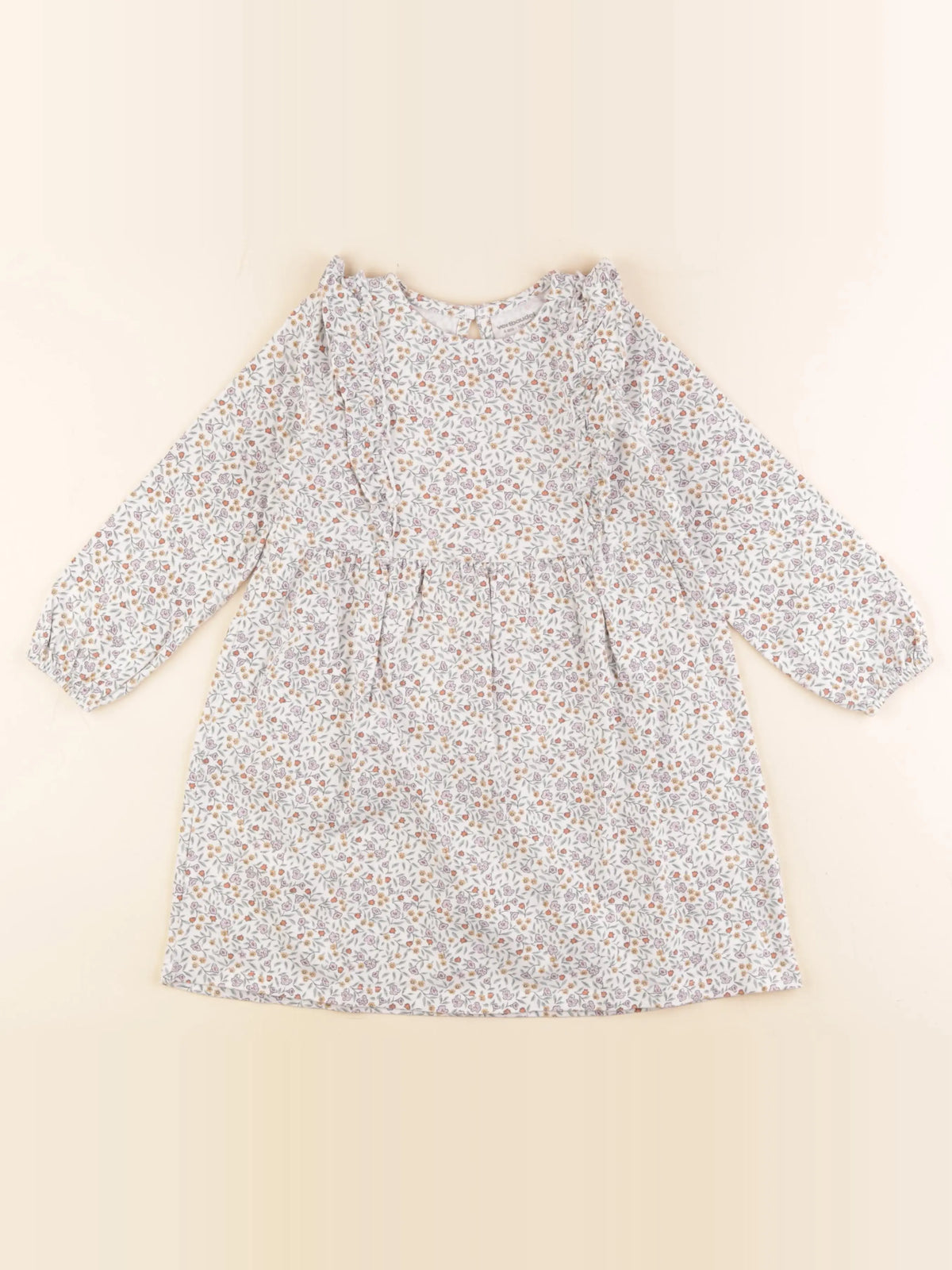 Vertbaudet - robe multicolore - 4 ans