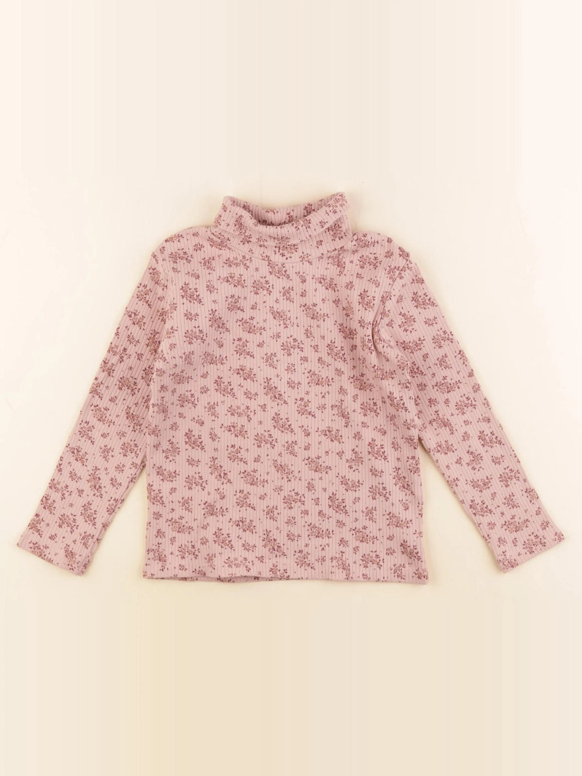 Vertbaudet - sous-pull rose - 4 ans