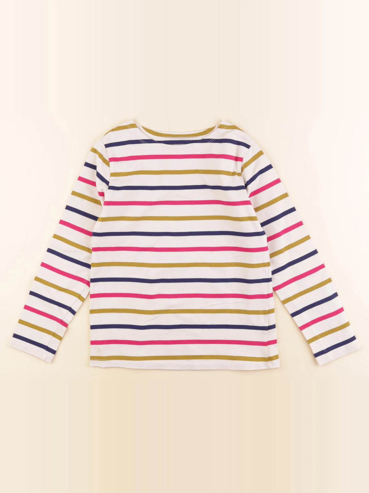Monoprix - tee-shirt beige, multicolore - 10 ans