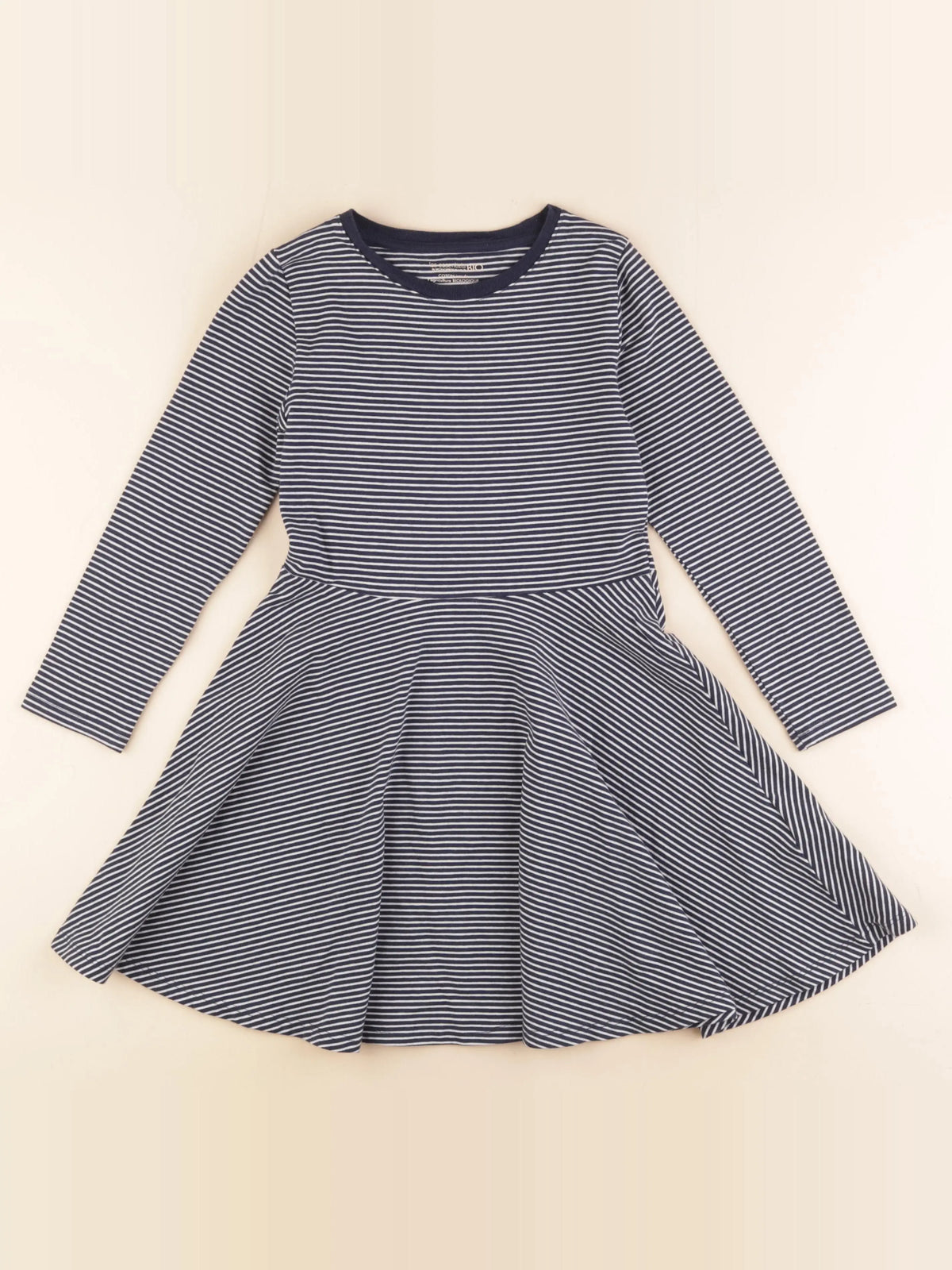 Monoprix - robe bleu - 8 ans