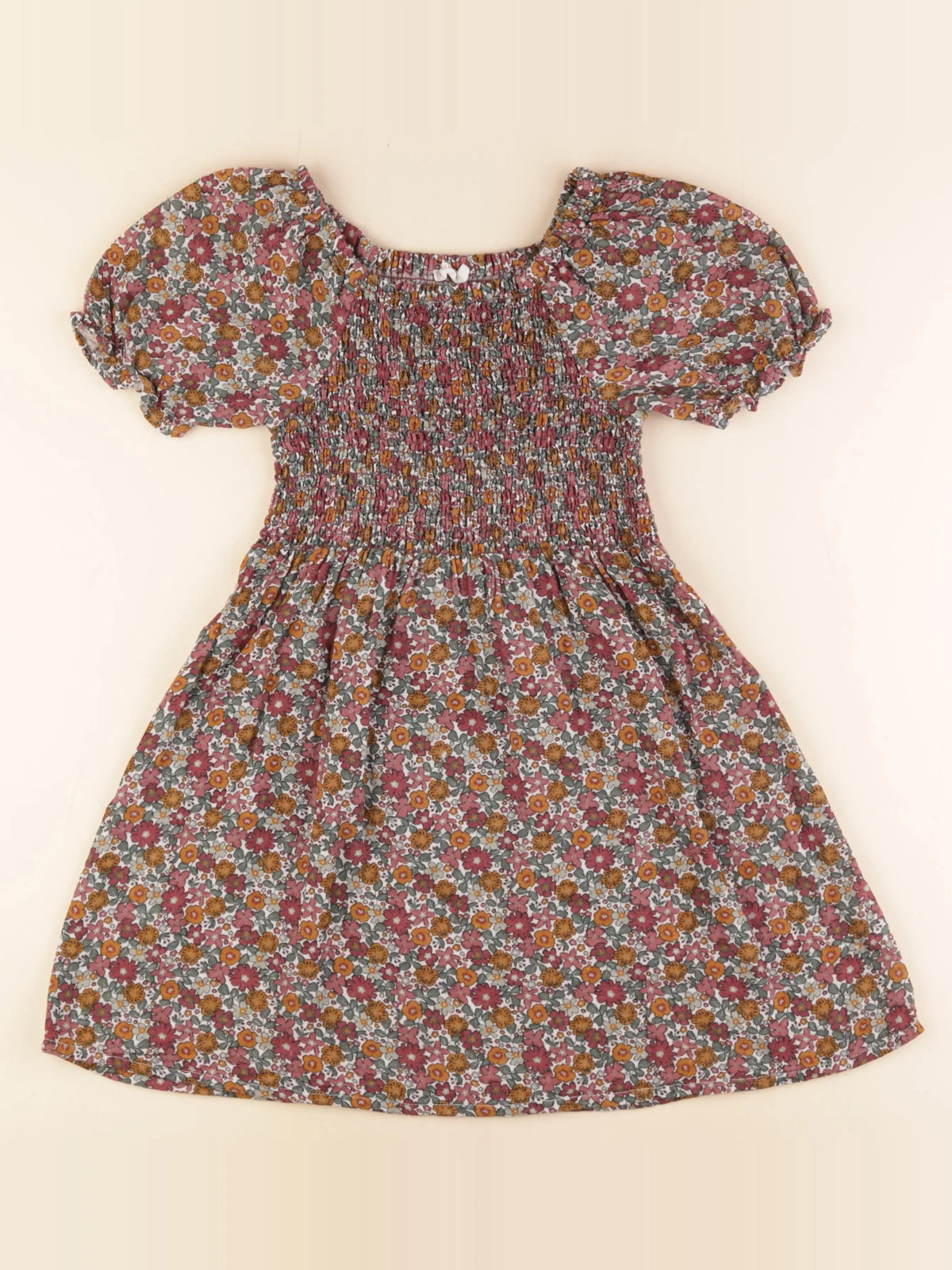 Monoprix - robe multicolore - 8 ans
