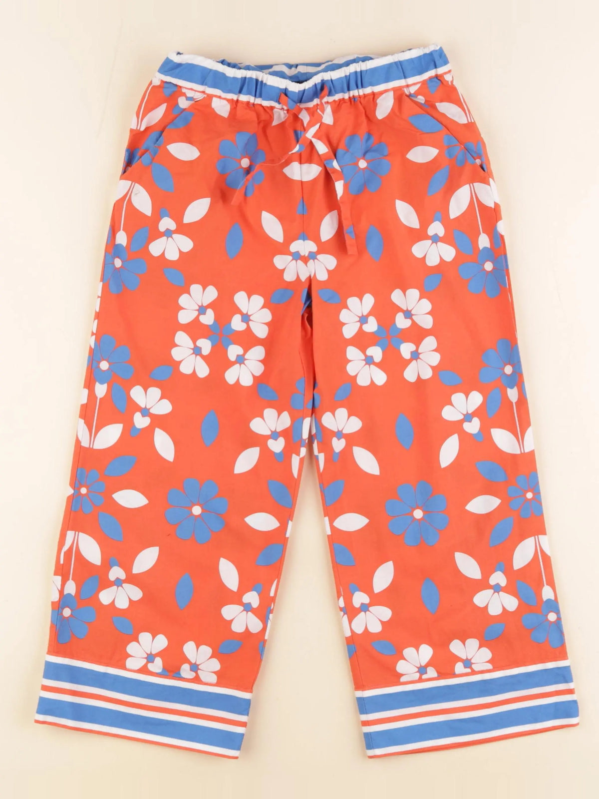 Jacadi - pantalon orange - 6 ans