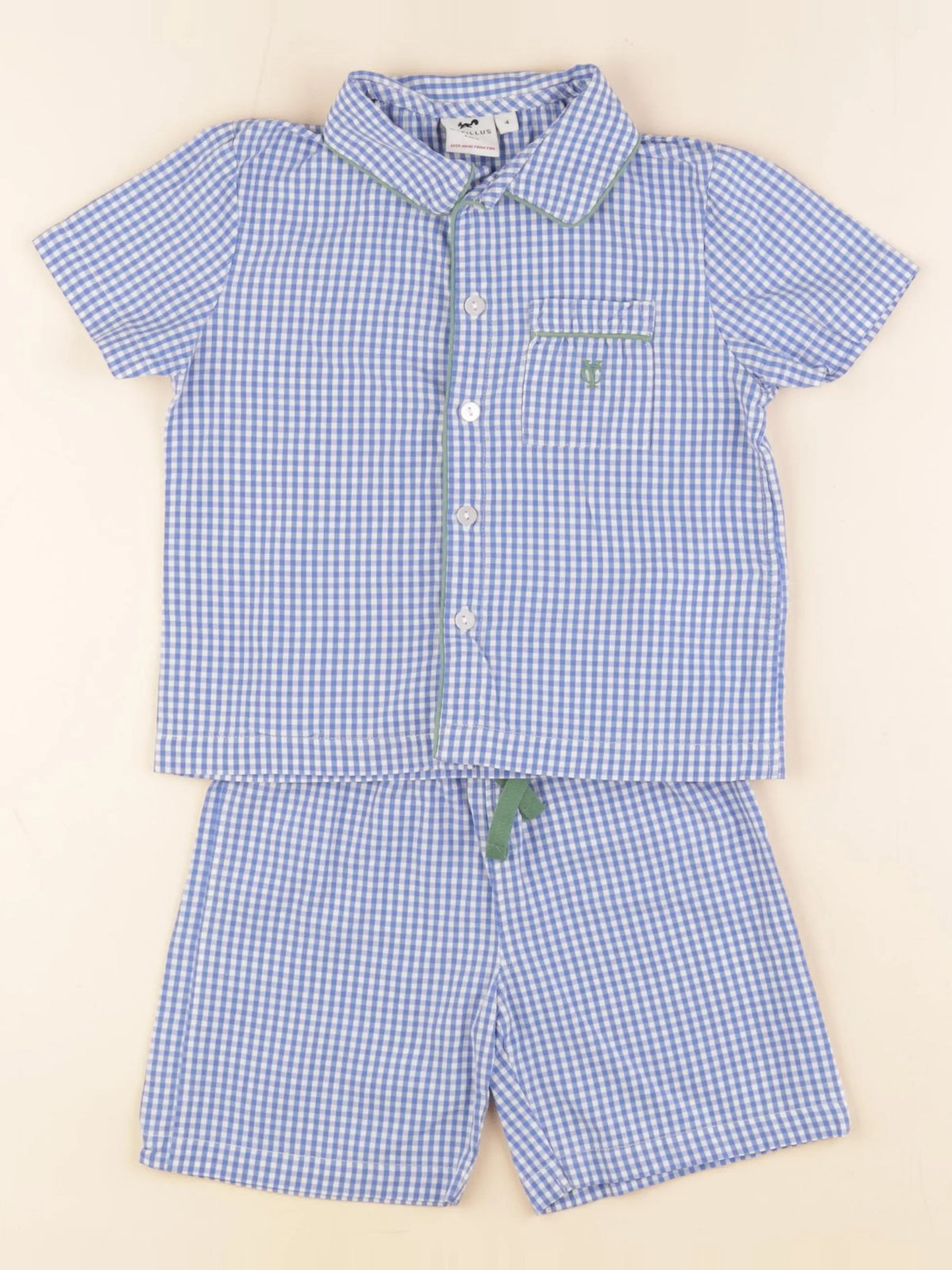 Cyrillus - pyjama coton bleu - 4 ans