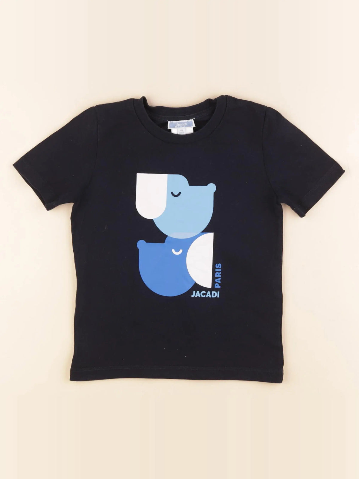 Jacadi - tee-shirt bleu - 4 ans