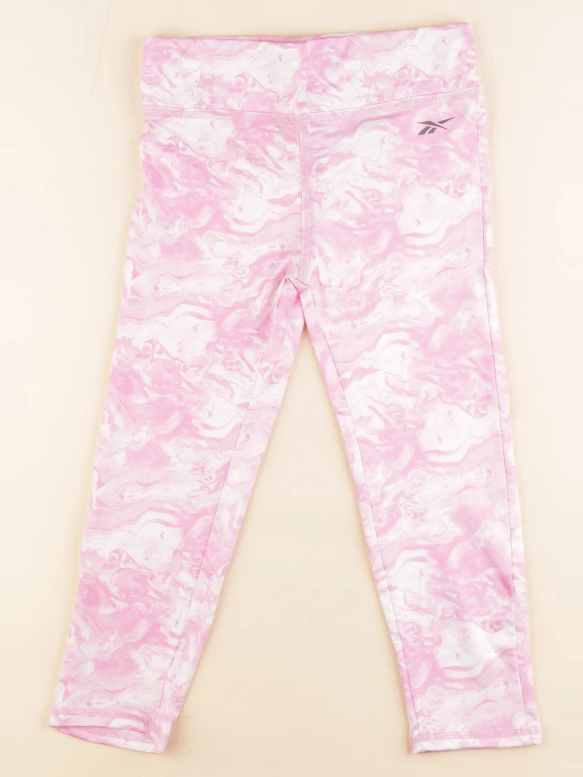 Reebok - legging rose - 9/10 ans