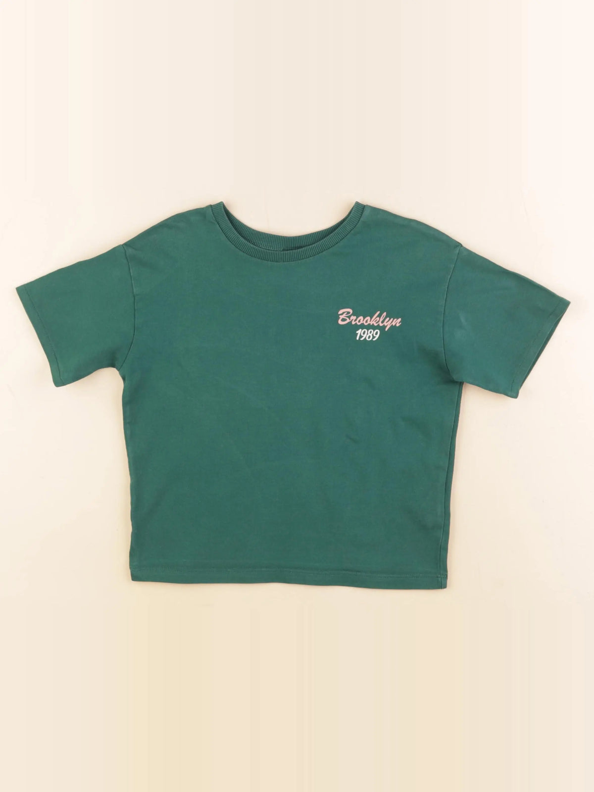 Tape à l'oeil - tee-shirt imprimé au dos vert - 2/3 ans