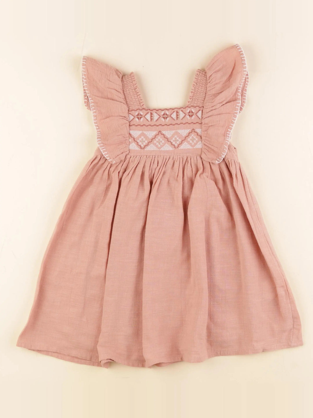 Tape à l'oeil - robe rose - 2/3 ans