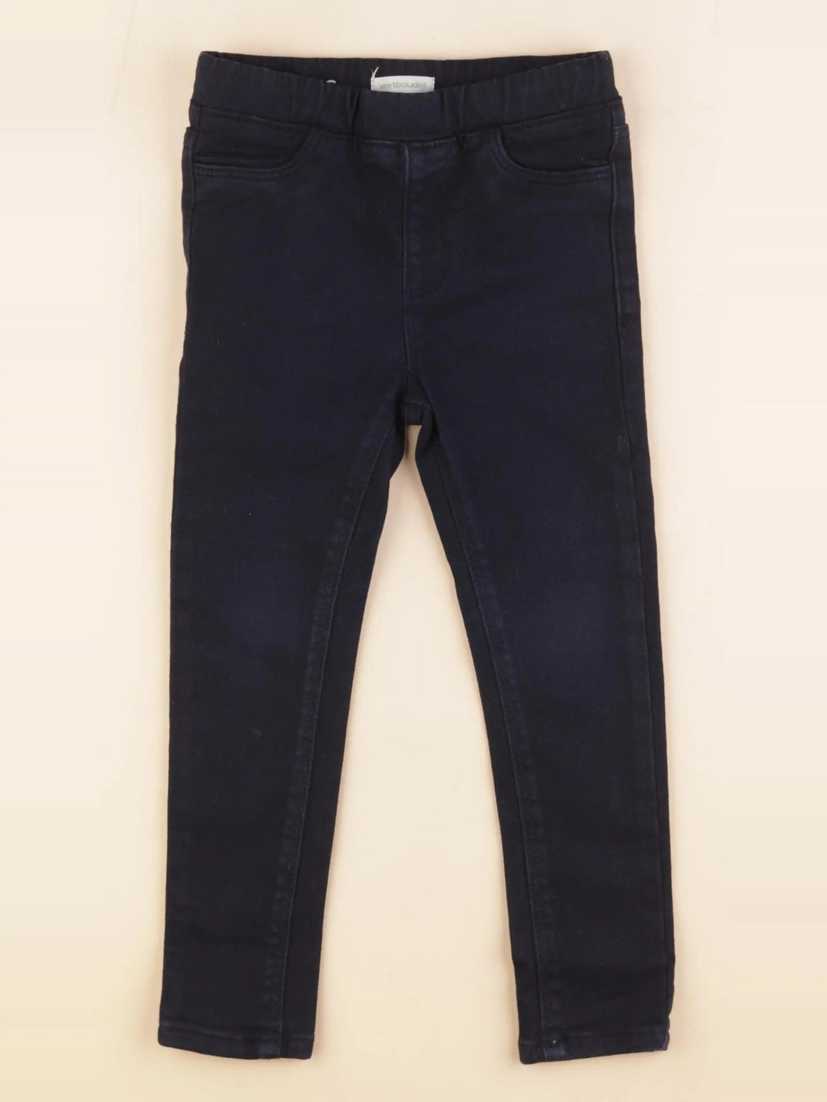 Vertbaudet - jegging bleu - 4 ans