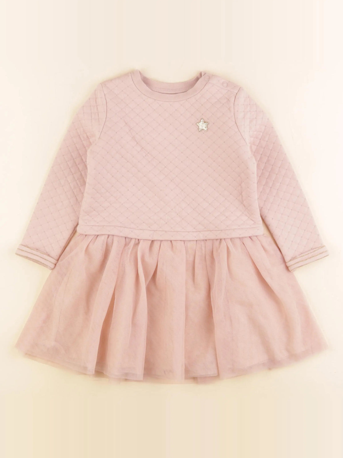 Vertbaudet - robe rose - 3 ans