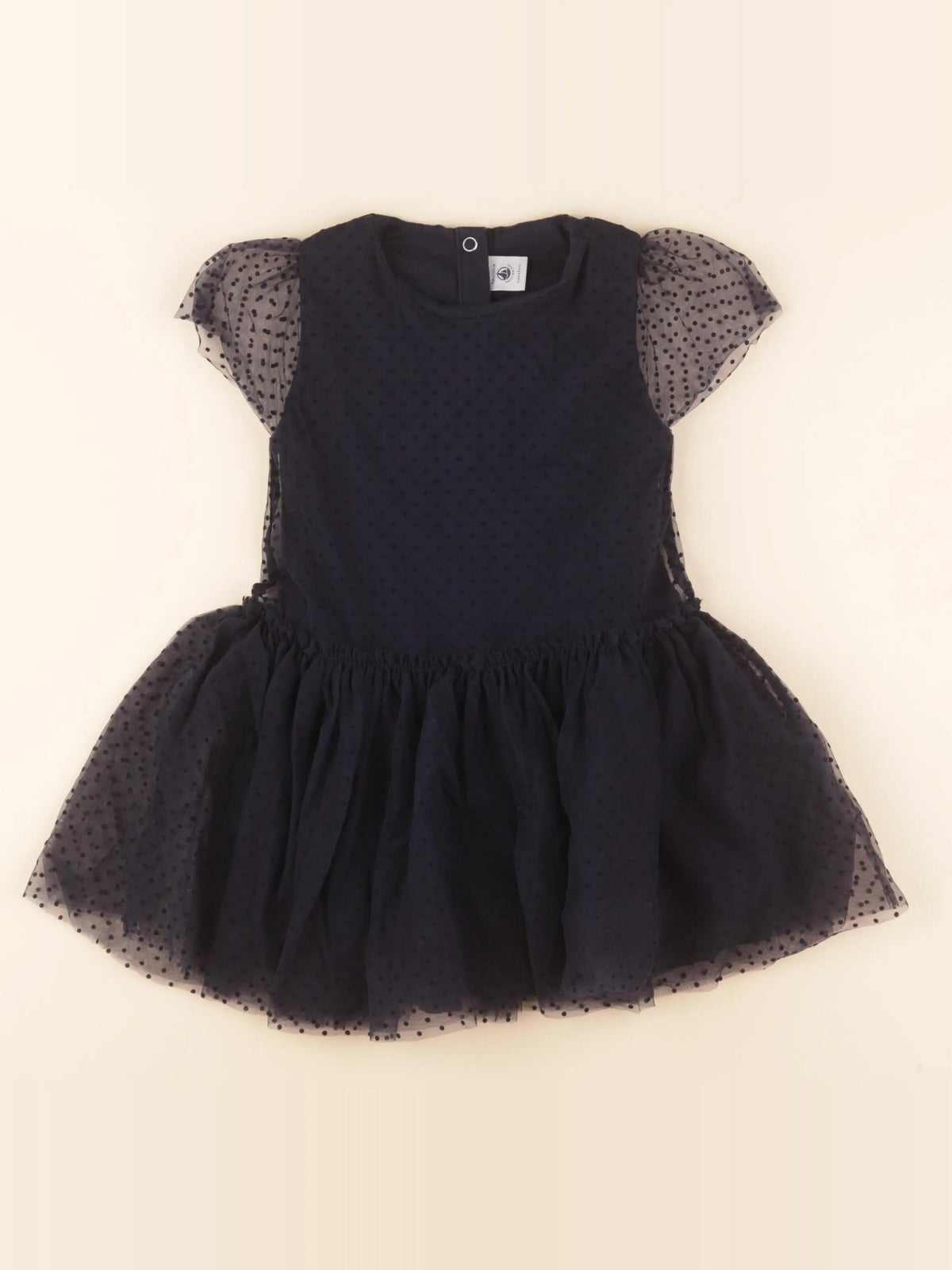 Petit Bateau - robe bleu - 4 ans