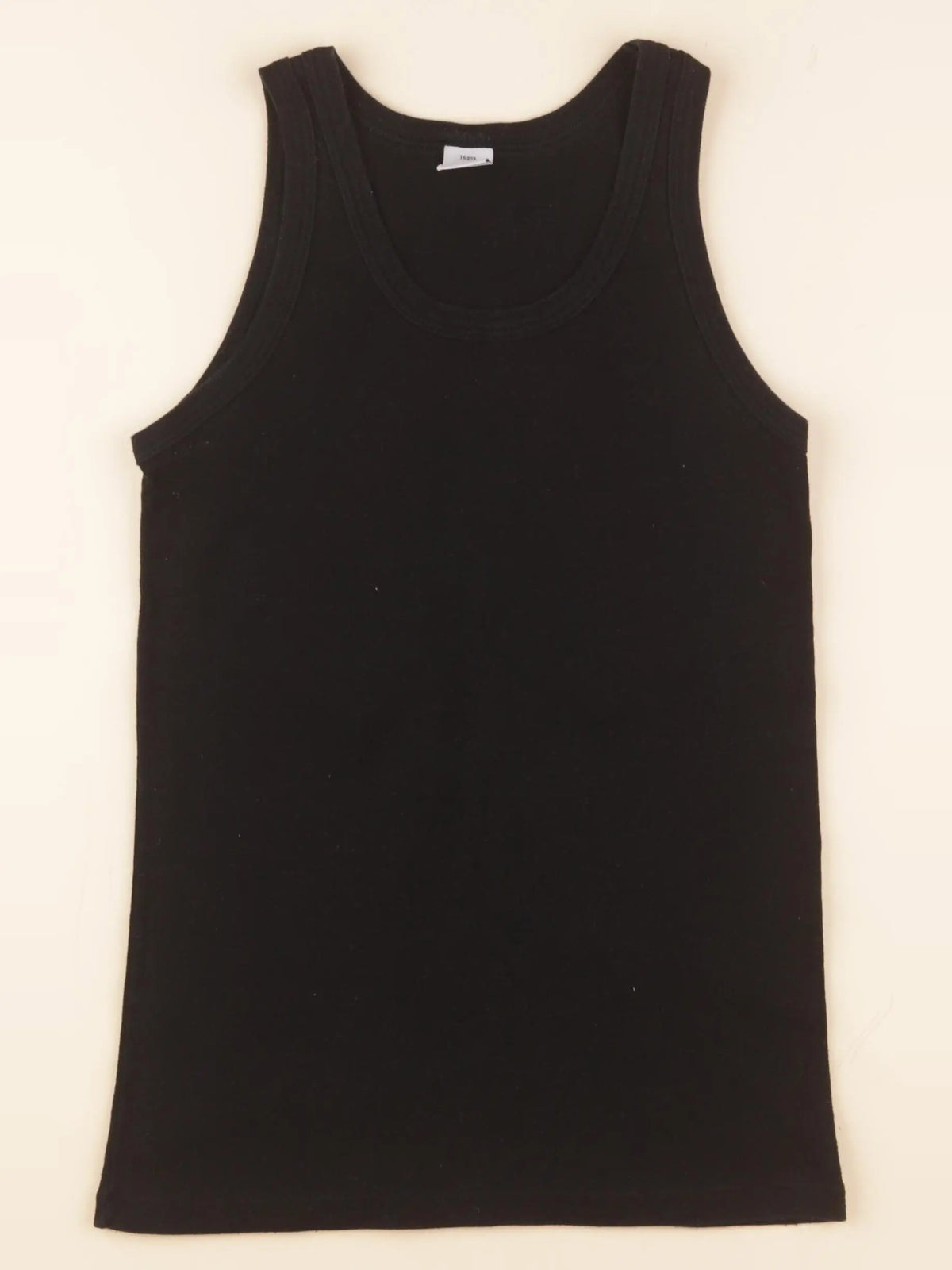 Petit Bateau - maillot de corps noir - 16 ans