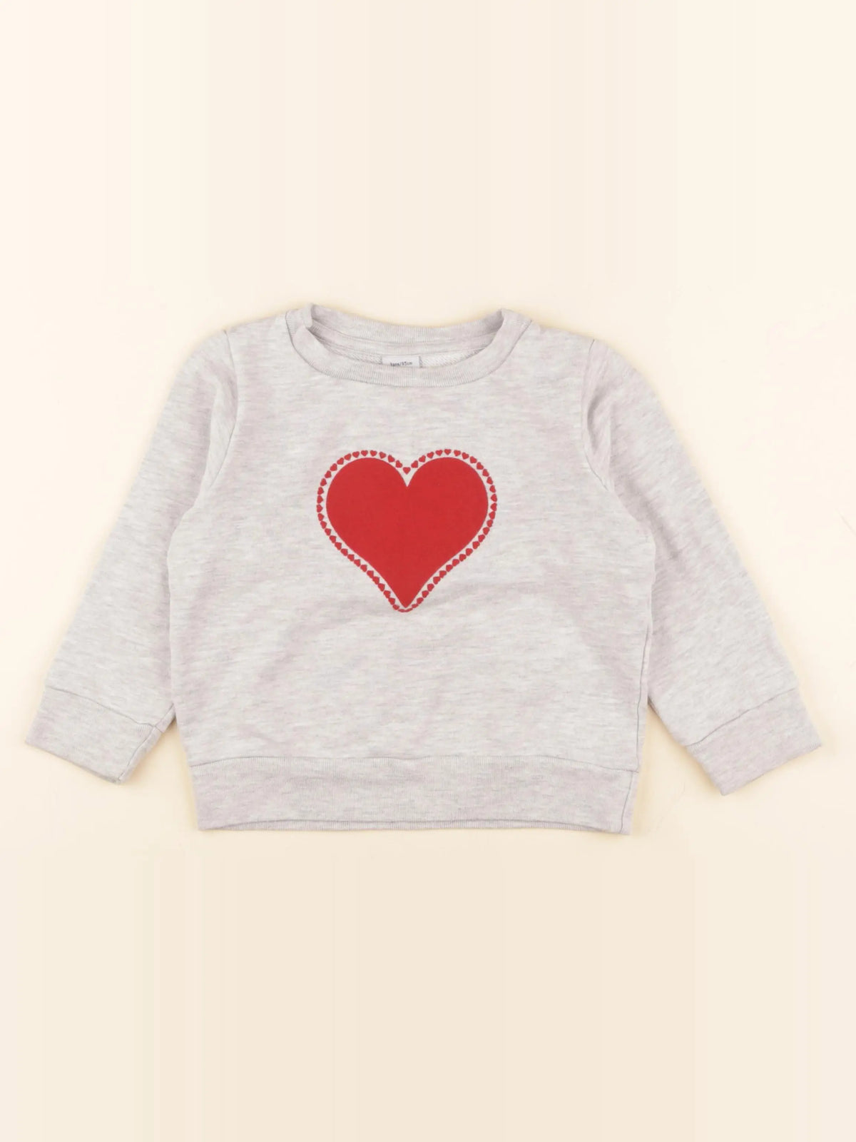 Petit Bateau - sweat gris - 3 ans