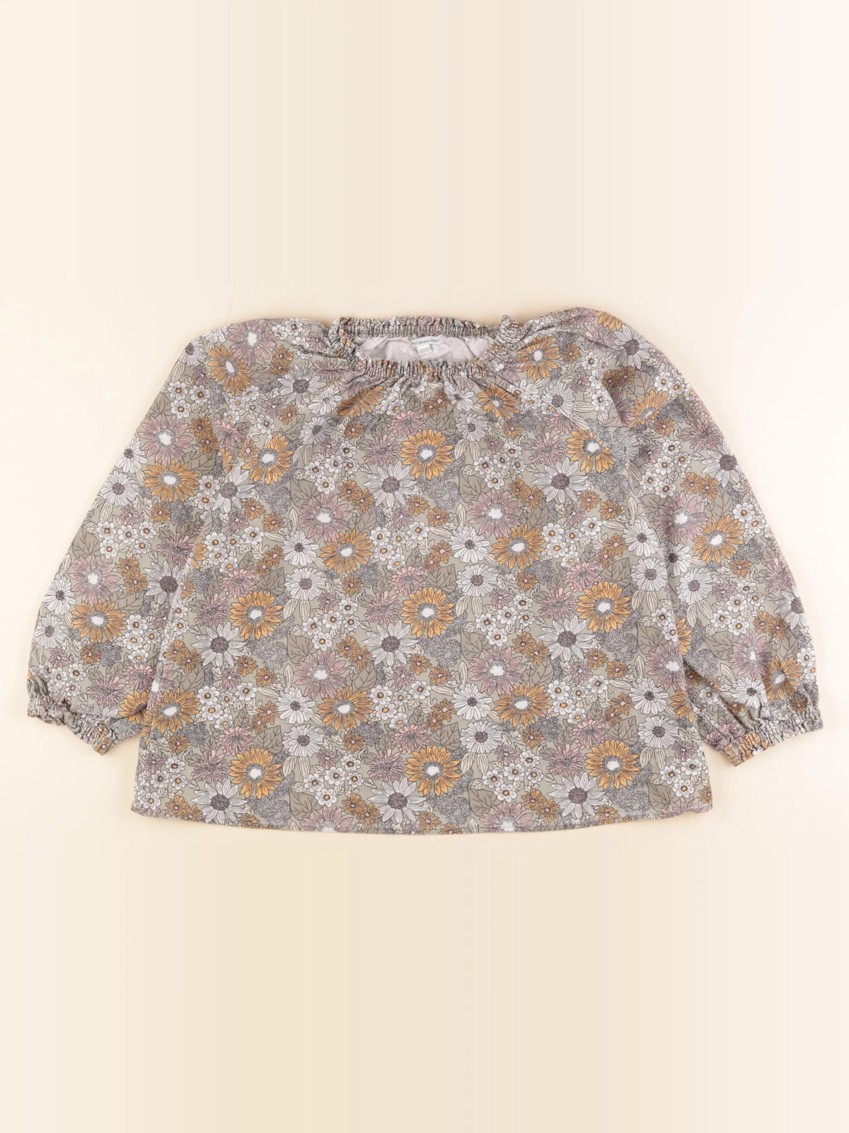 Vertbaudet - blouse multicolore - 10 ans