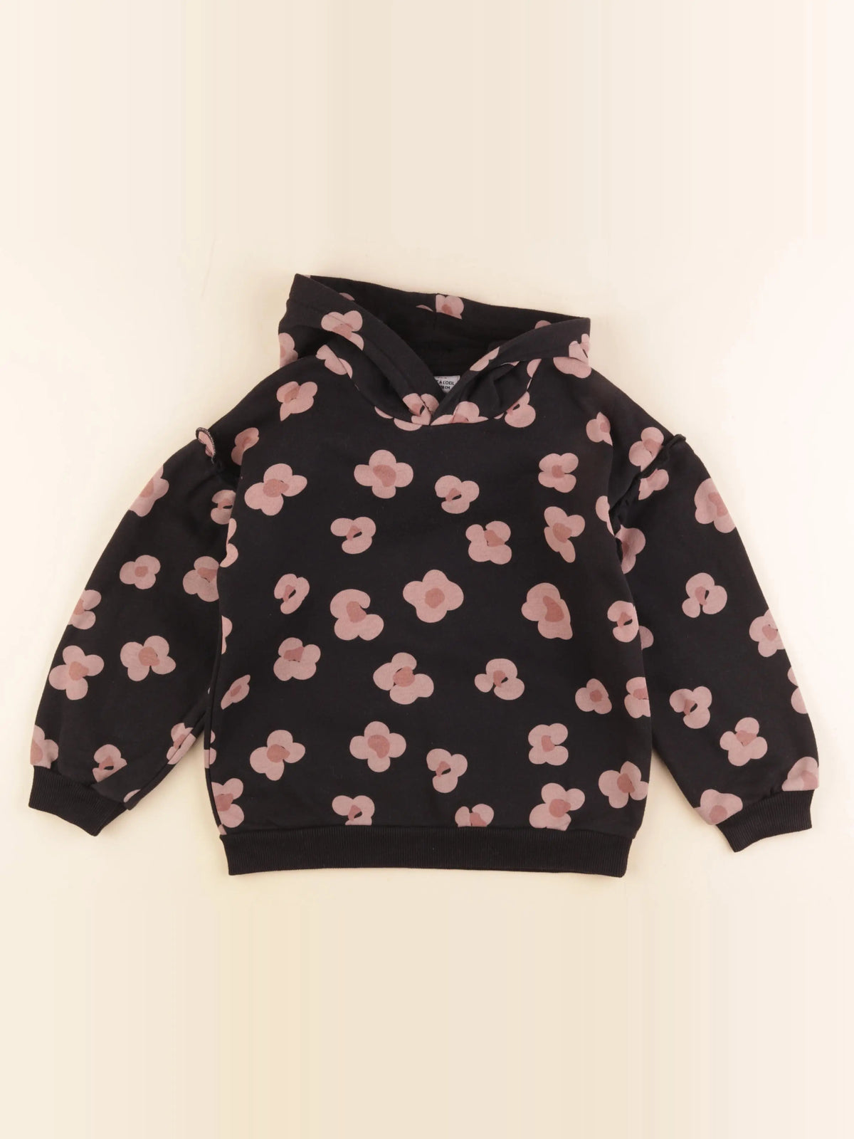 Tape à l'oeil - sweat noir, rose - 8 ans