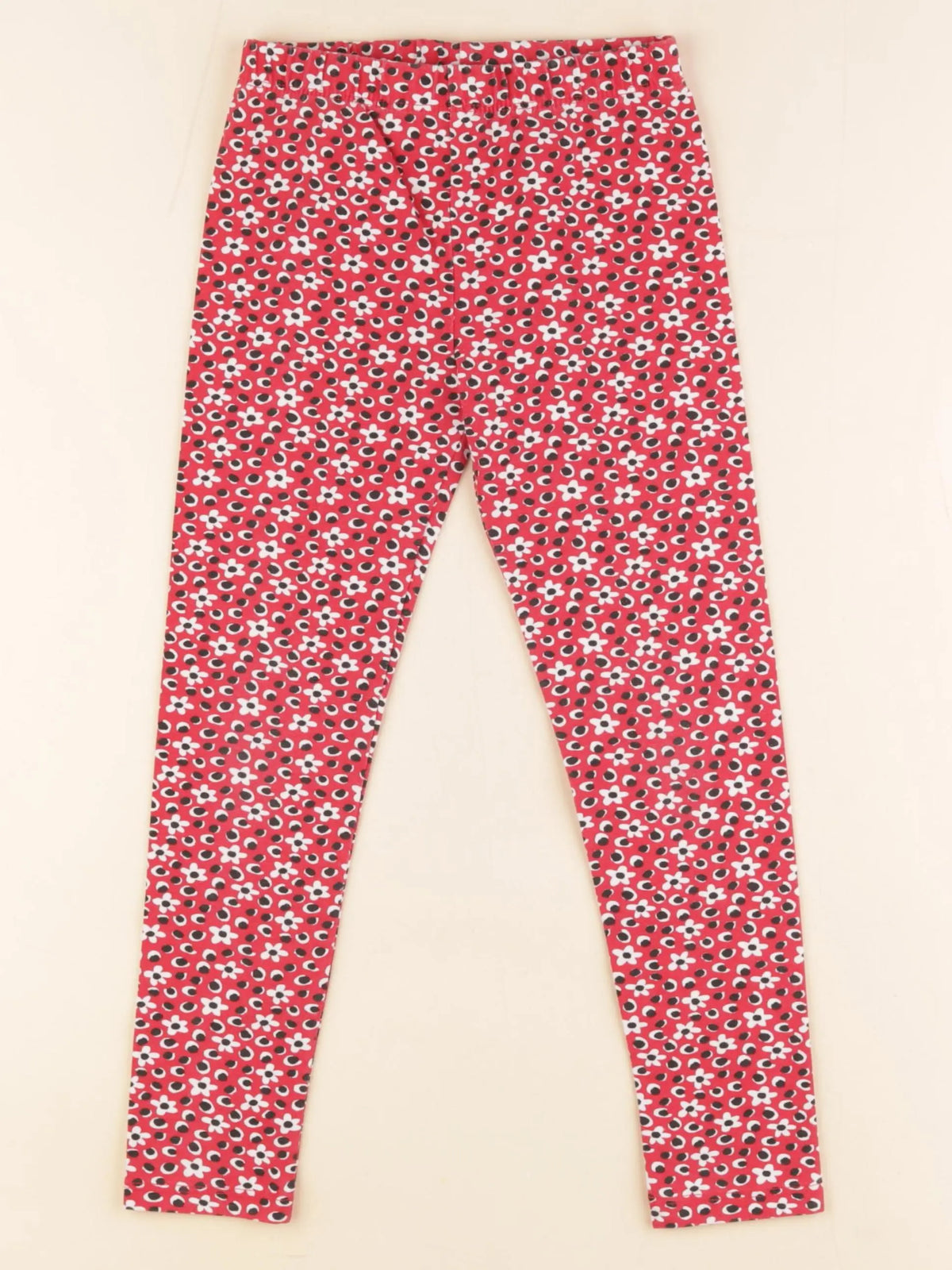 Mayoral - legging rouge, noir - 6 ans