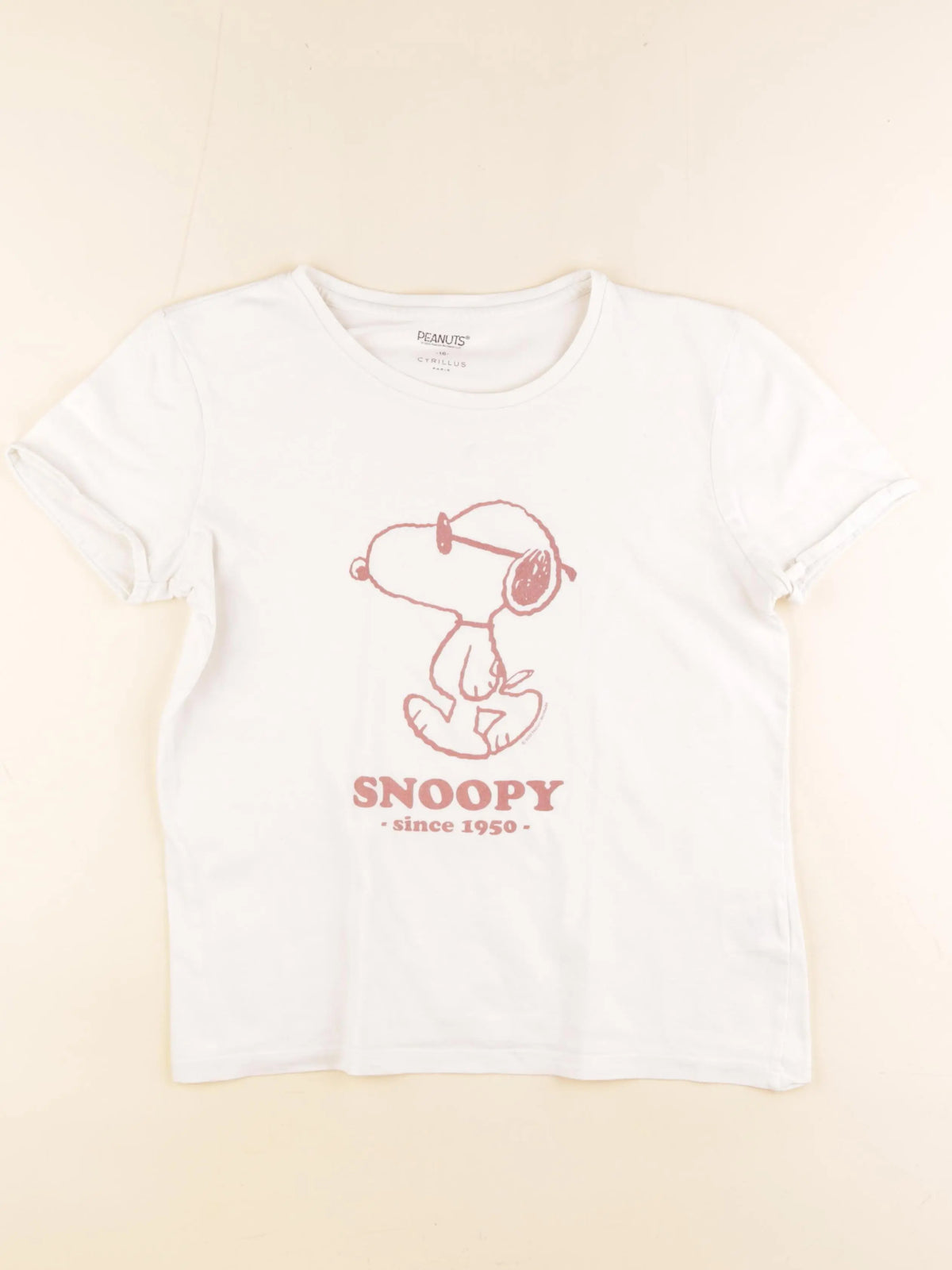 Cyrillus - tee-shirt blanc - 16 ans