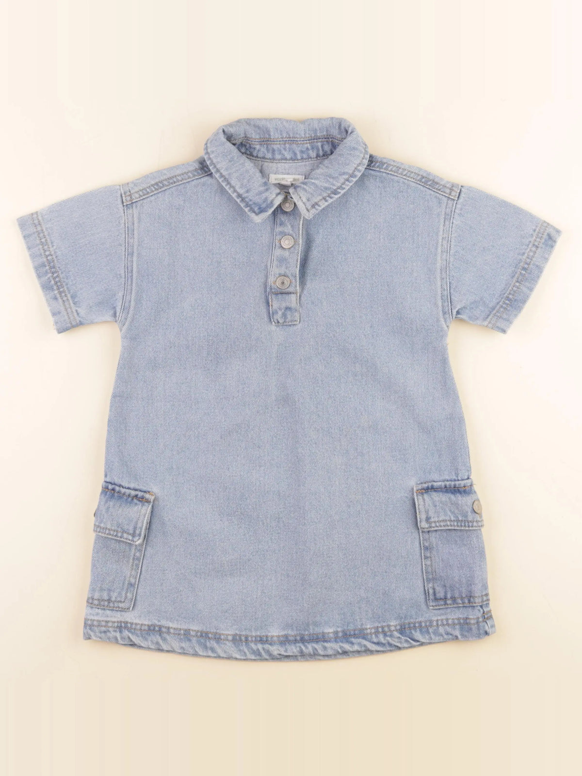 Vertbaudet - robe bleu - 4 ans