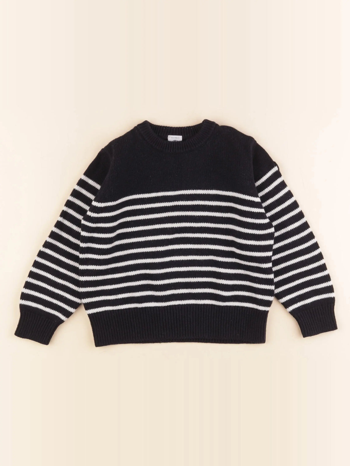Petit Bateau - pull bleu - 4 ans