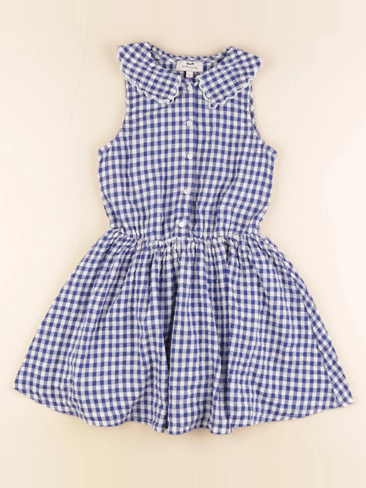 Cyrillus - robe bleu - 6 ans